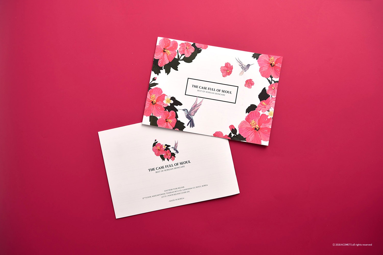 K BEAUTY 화장품 세트 손잡이 화장품 패키지 4번째