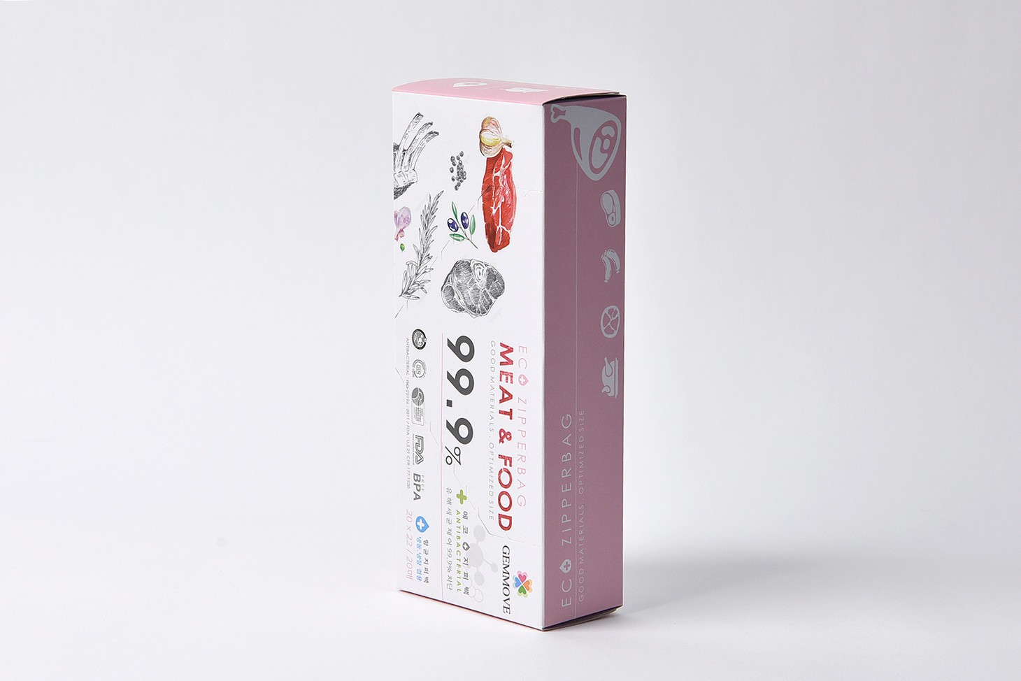 젬마 젬무브 에코지퍼백 주방용품 패키지 1번째