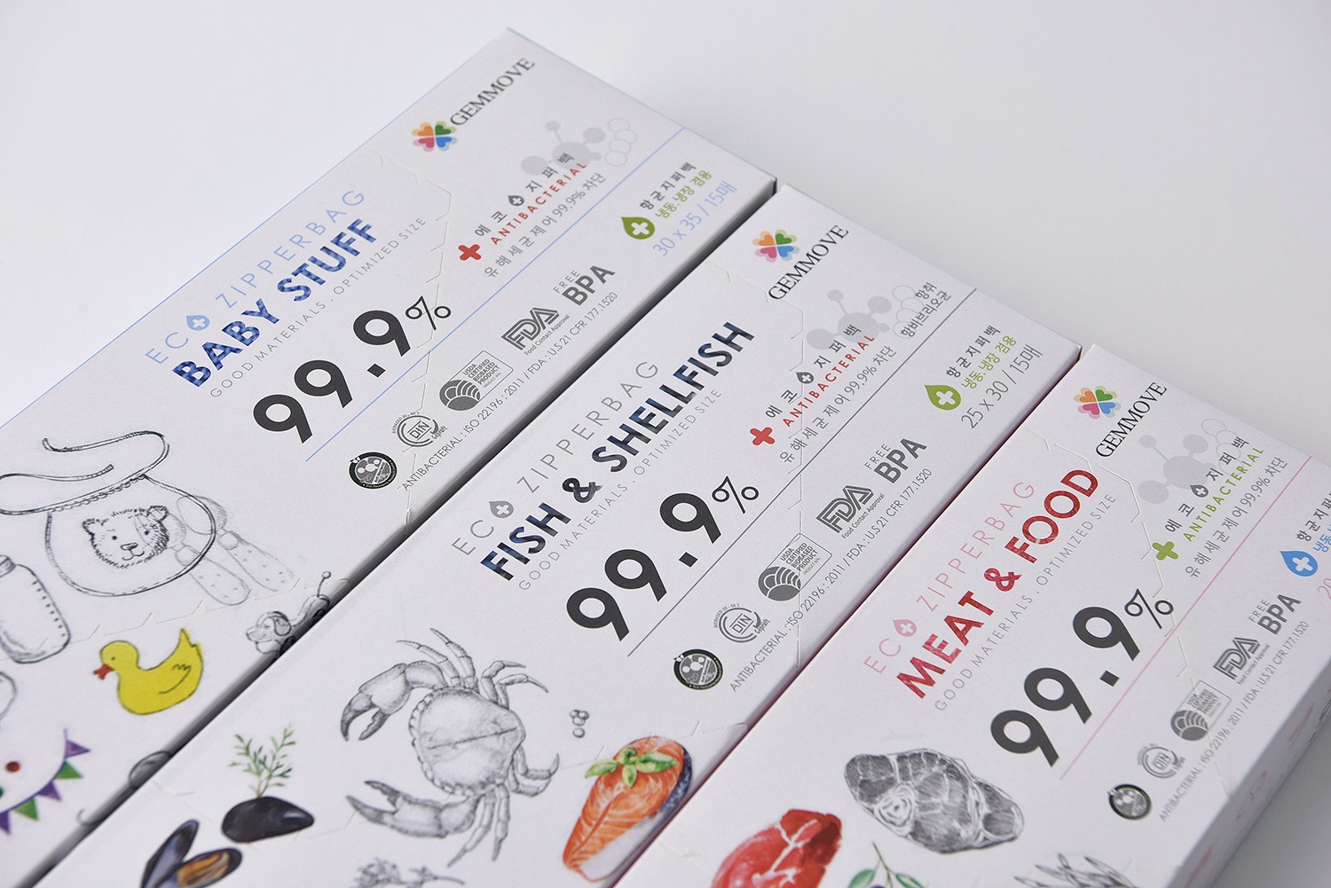 젬마 젬무브 에코지퍼백 주방용품 패키지 2번째