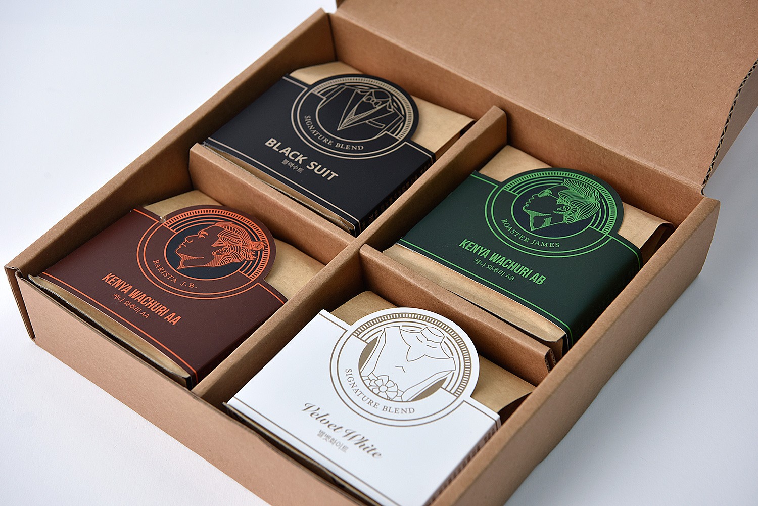 빈브라더스 원두 커피 세트 패키지 제작하여 3