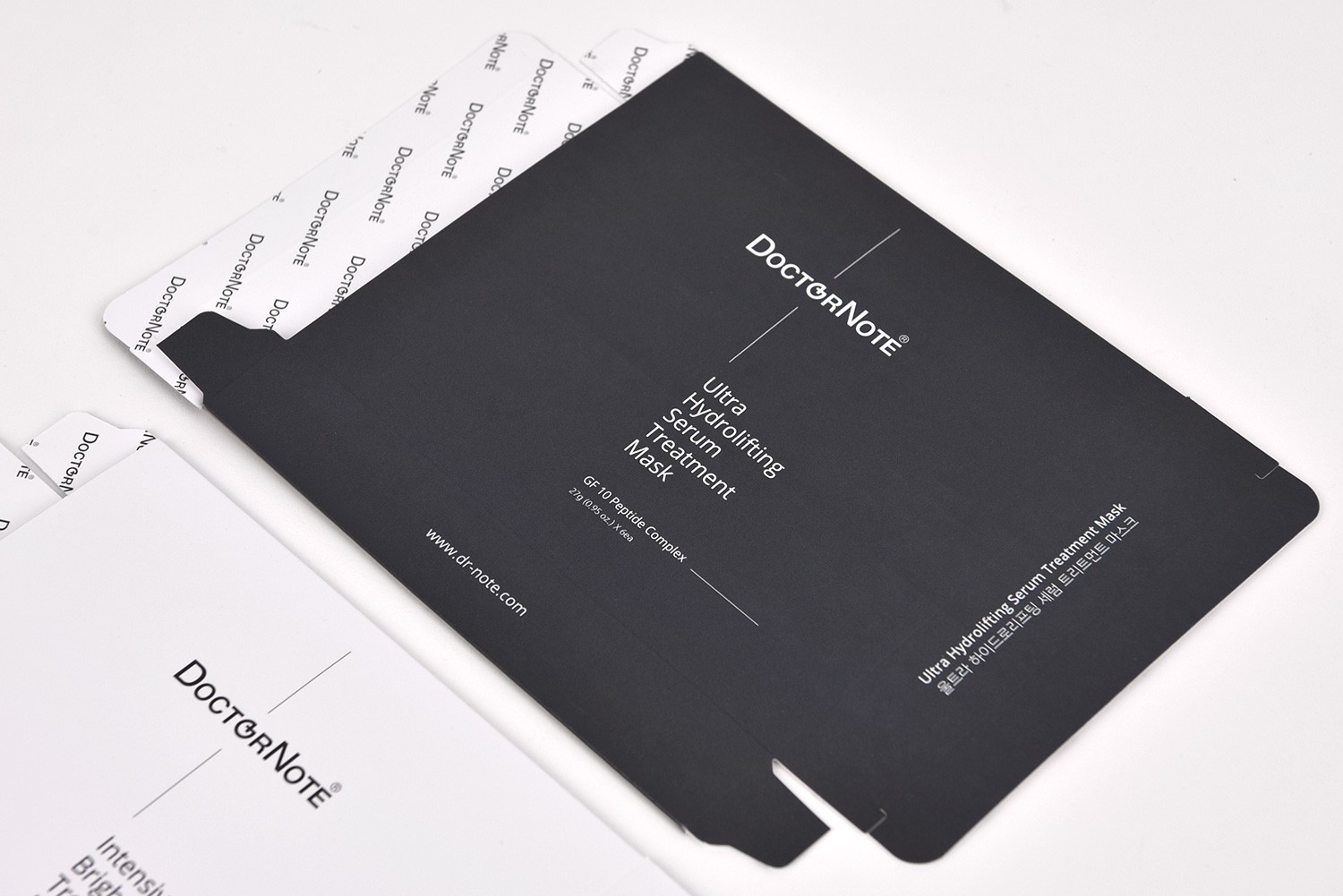 닥터노트 마스크팩 화장품 패키지 2번째