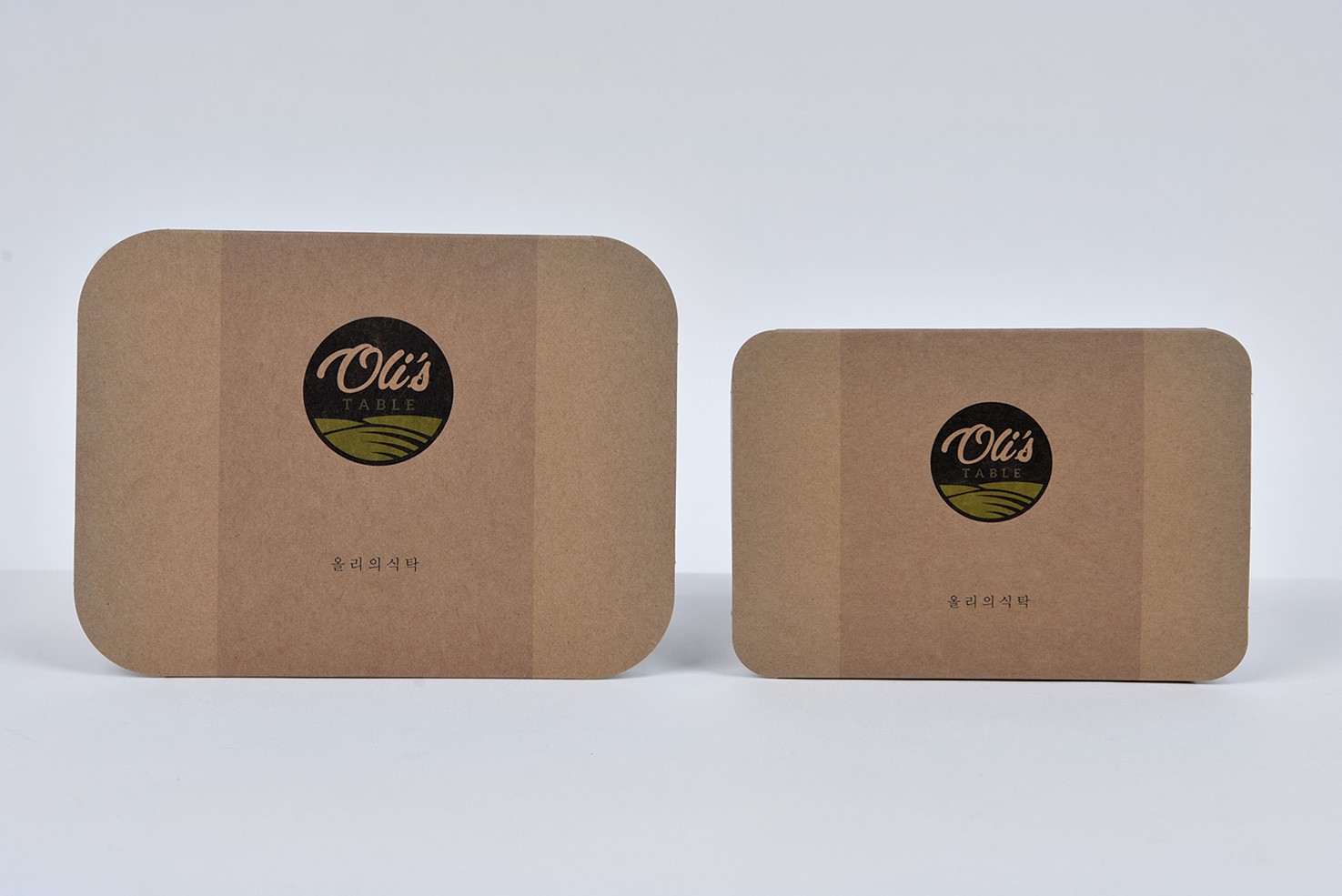 프레시딜라이트 식품 배달용 띠지 패키지 제작하여 3