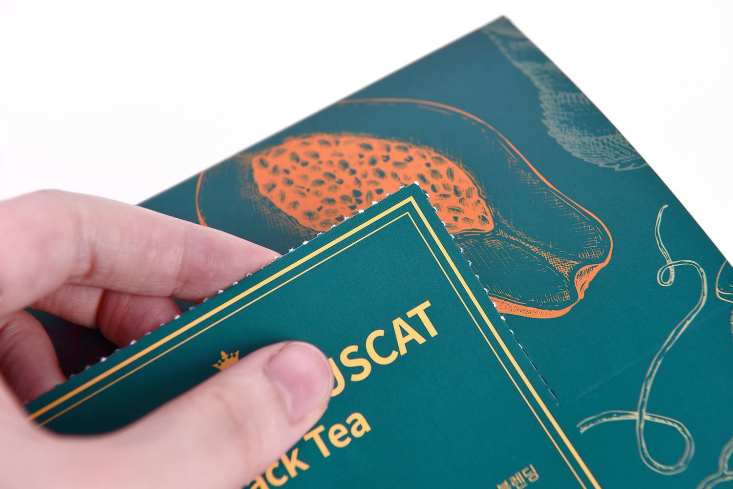 넥스트씨앤씨 식품 티백 패키지 제작하여 2