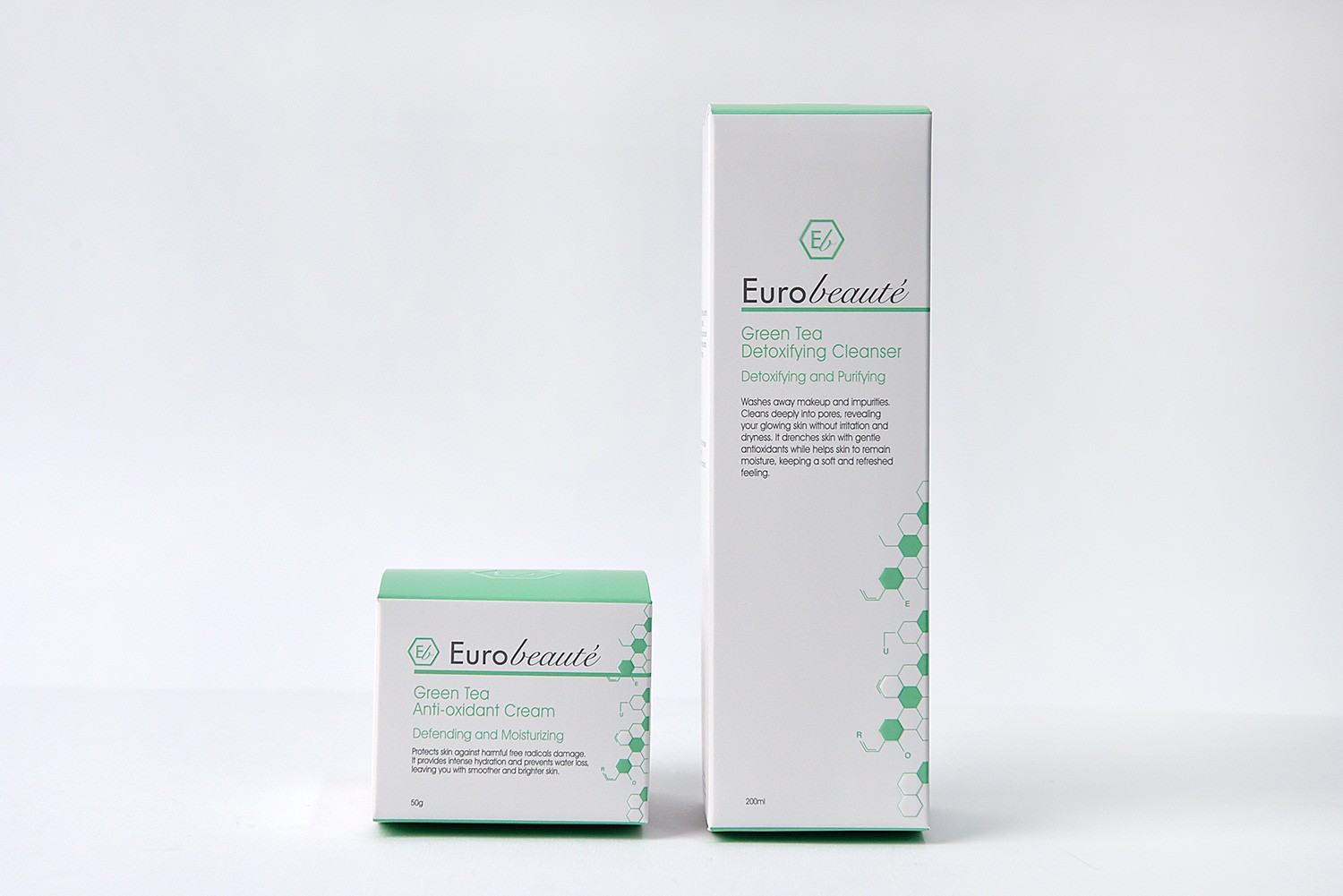 에스에이코스메틱 화장품 그린티 패키지 제작하여 1