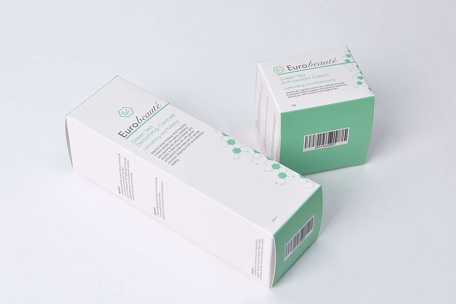 에스에이코스메틱 화장품 그린티 화장품 패키지 1번째