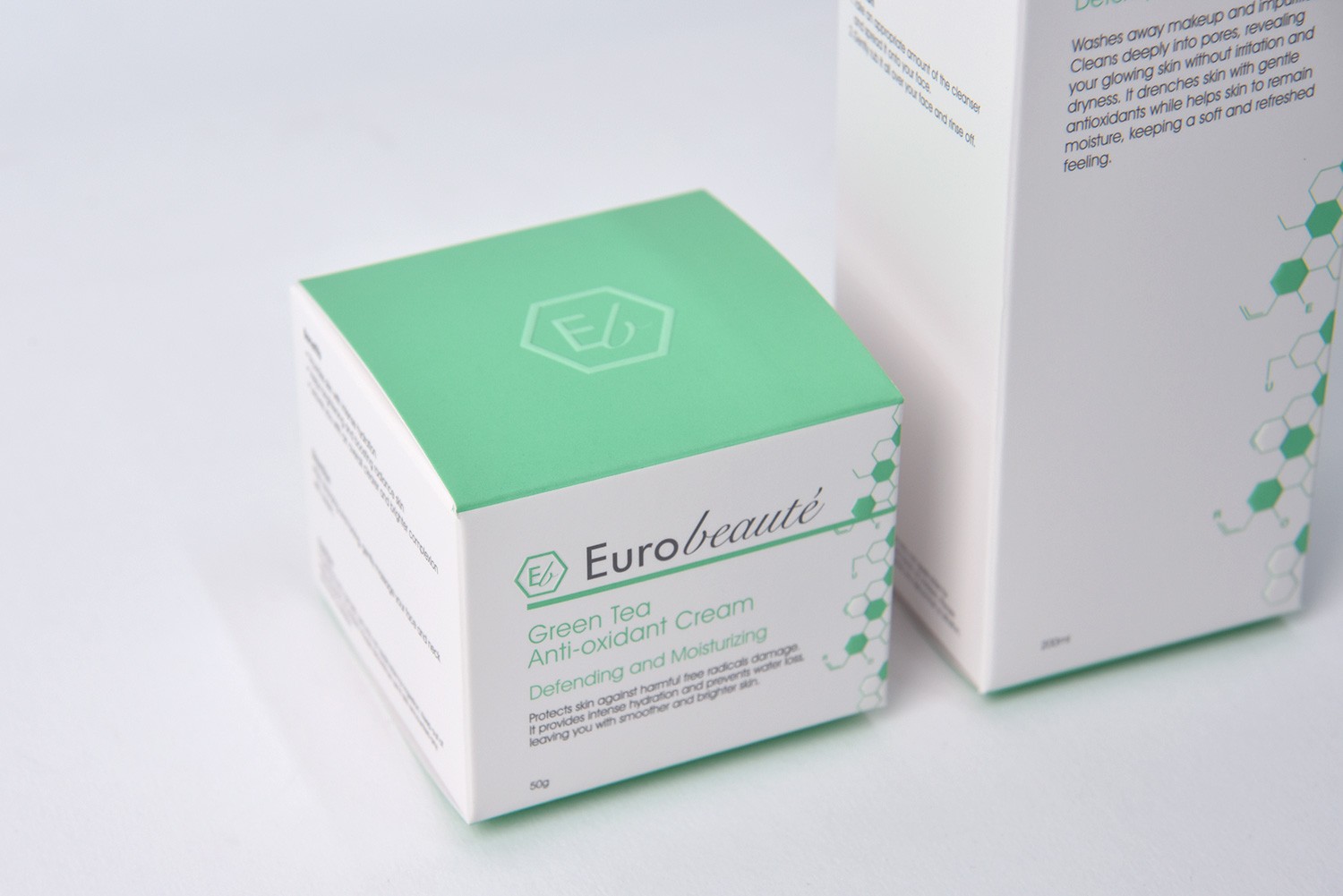 에스에이코스메틱 화장품 그린티 패키지 제작하여 3