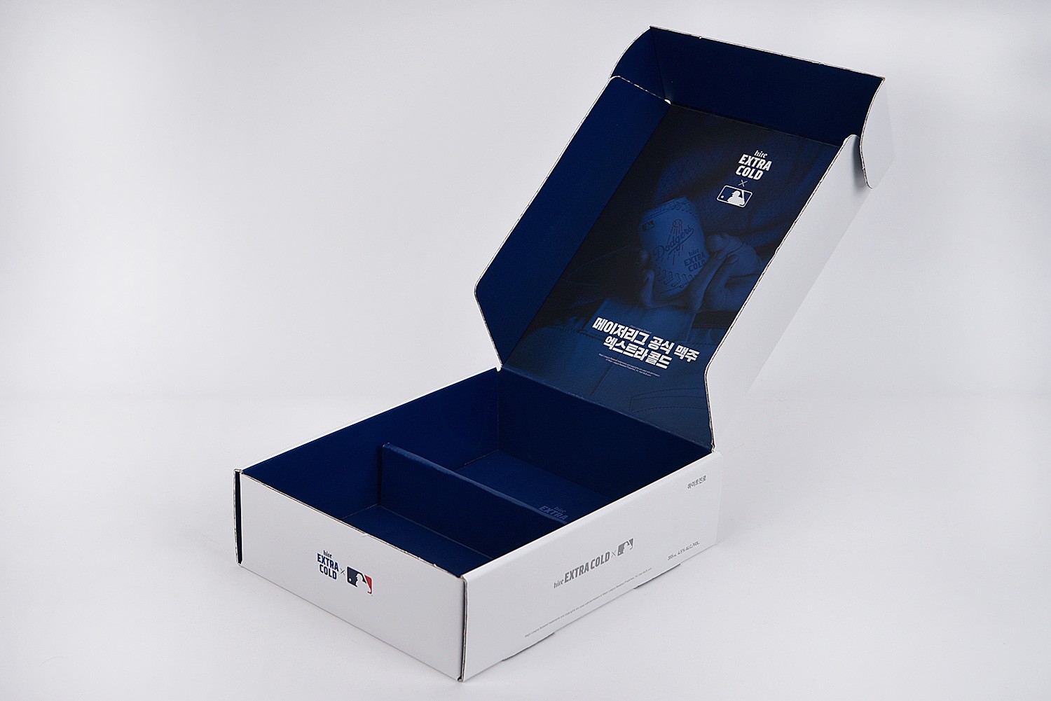 하이트XMLB 콜라보 맥주 세트 패키지 제작하여 1