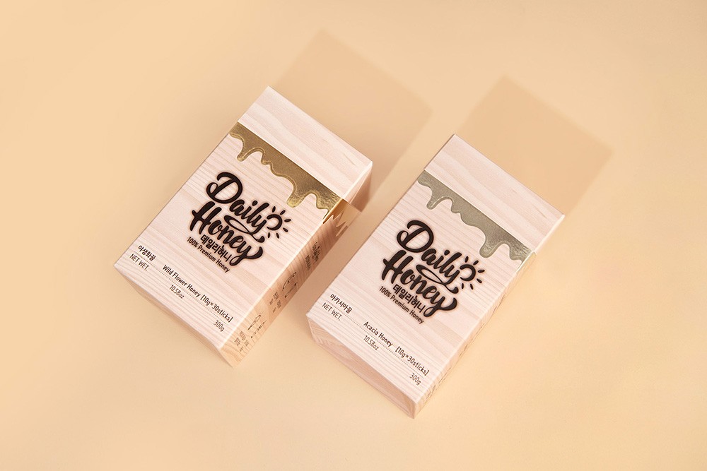 슈퍼파머 데일리허니 꿀 스틱 패키지 제작하여 2