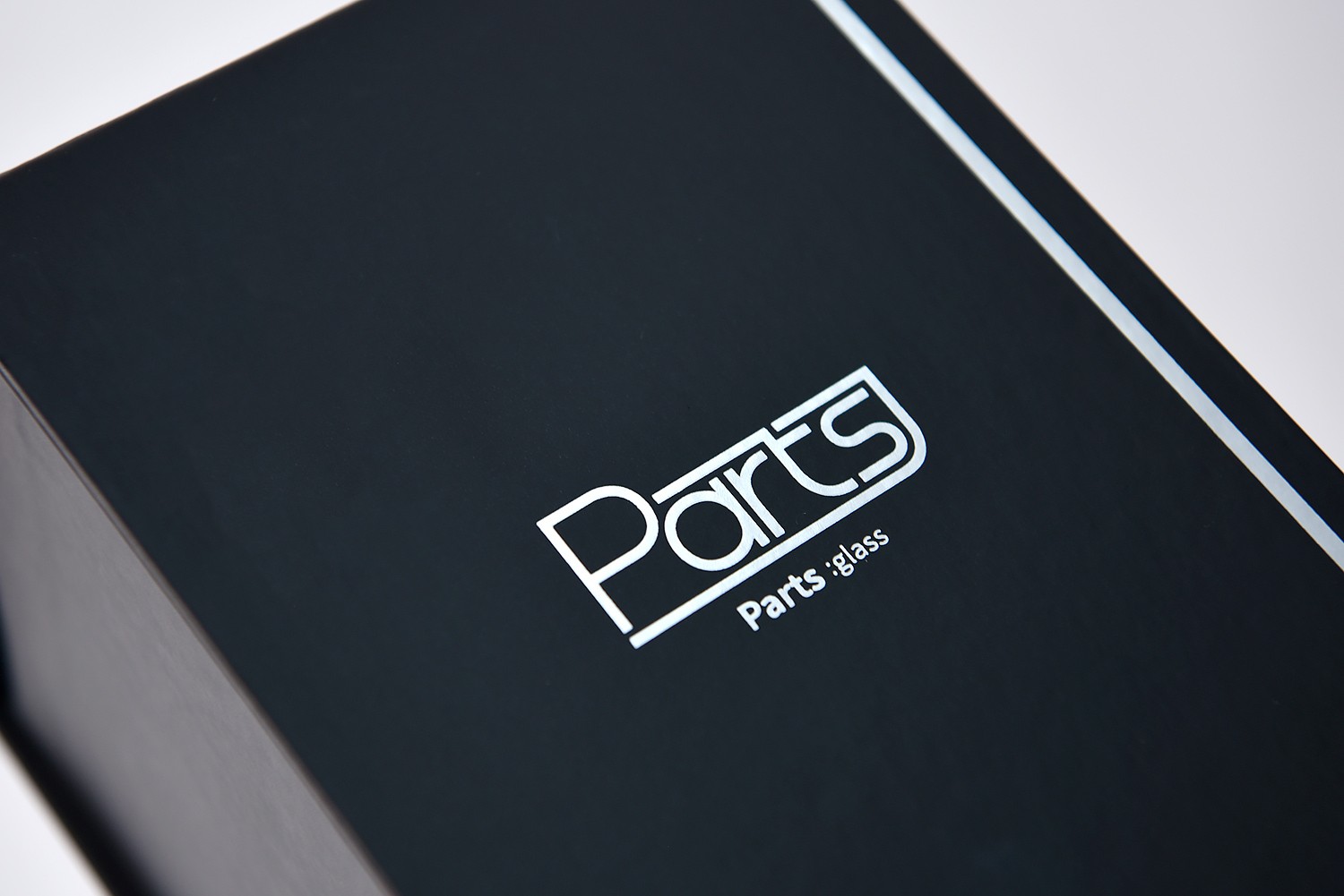 파츠글라스 유리 블랙 패키지 제작하여 3