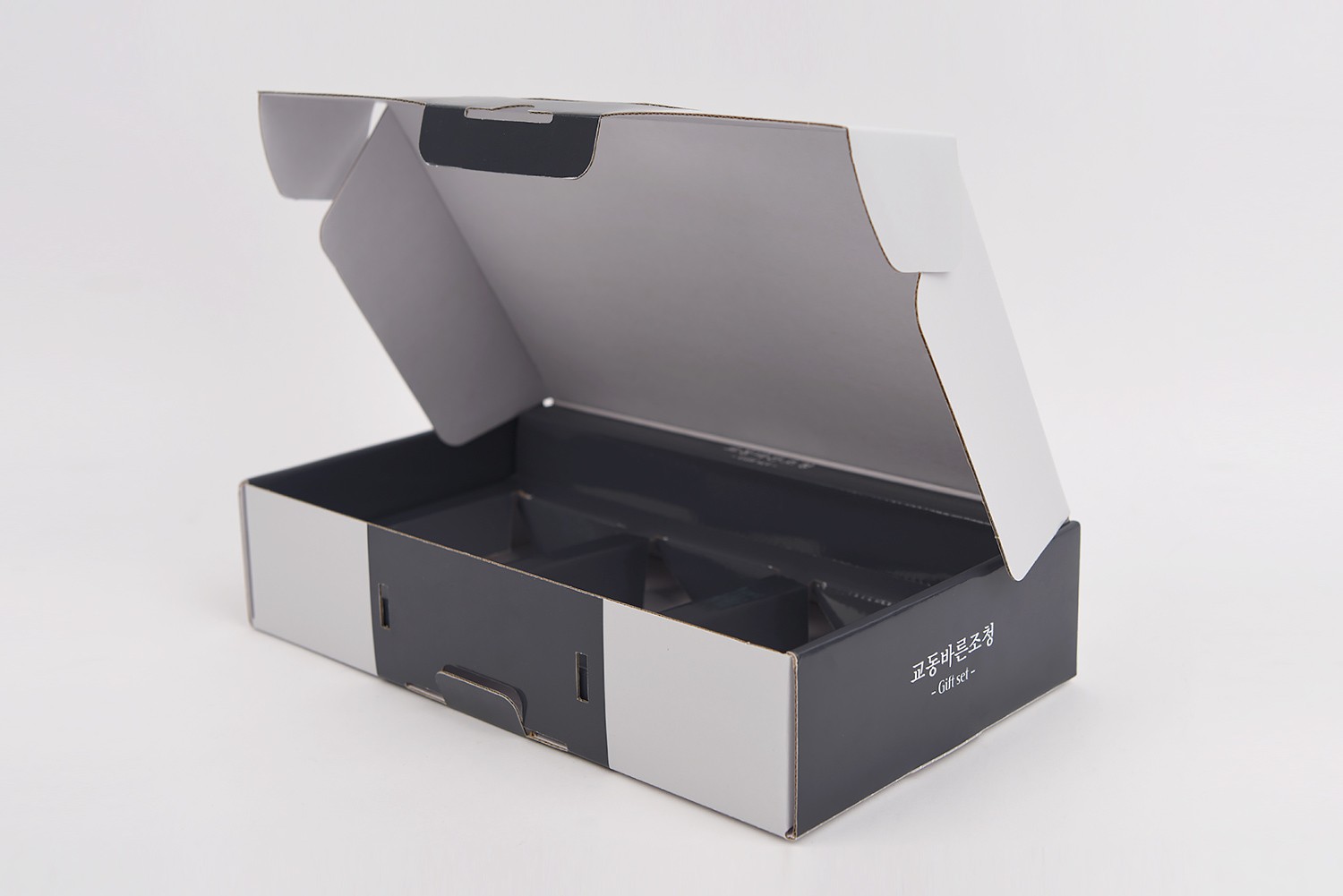 교동바른조청 조미료 선물세트 식품 패키지 제작하여 2