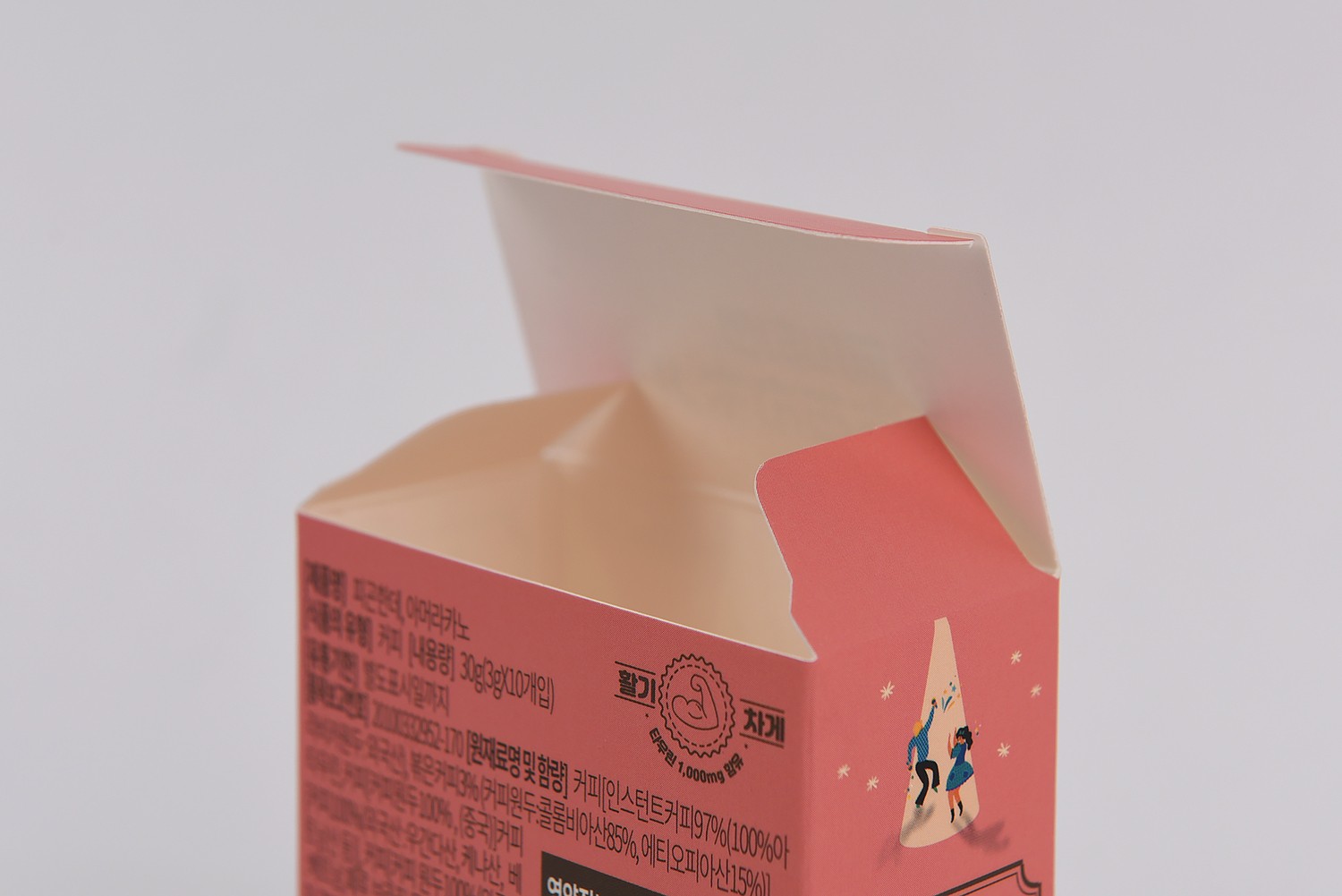 애니타임 식품 티백 패키지 제작하여 3