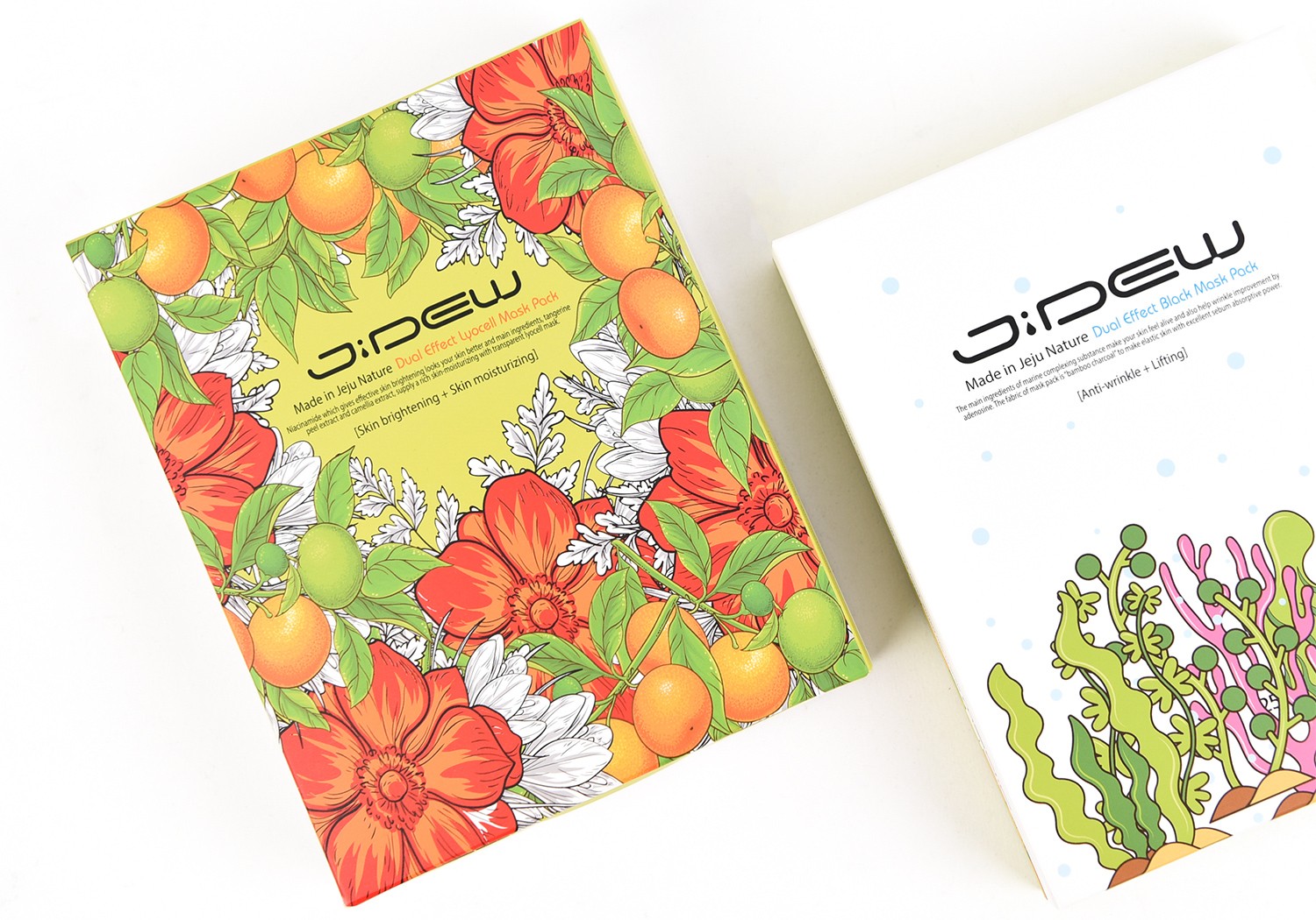 제이듀 마스크팩 세트 화장품 패키지 제작하여 4