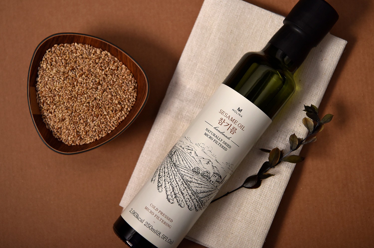 몰리나  참기름, 들기름, 오일 선물세트 식품 1개입 2번째