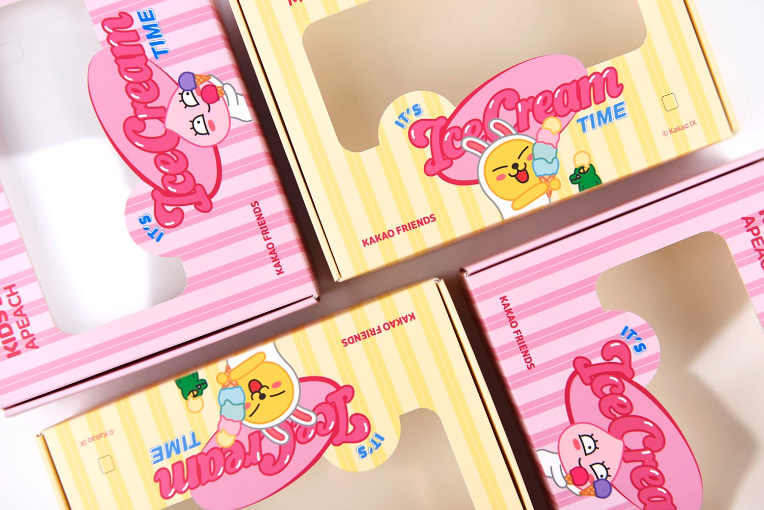 시호비전X카카오프렌즈 키즈용 선글라스 패키지 제작하여 1