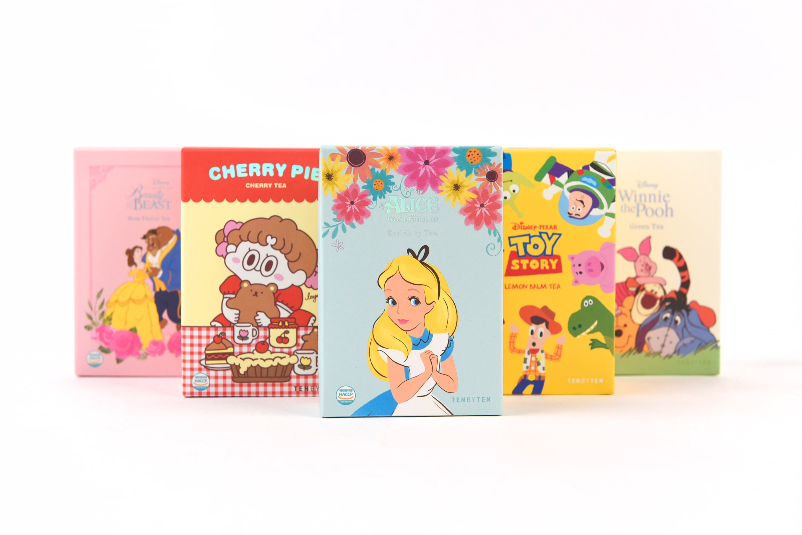 텐바이텐 디즈니 식품 티백 패키지 제작하여 1