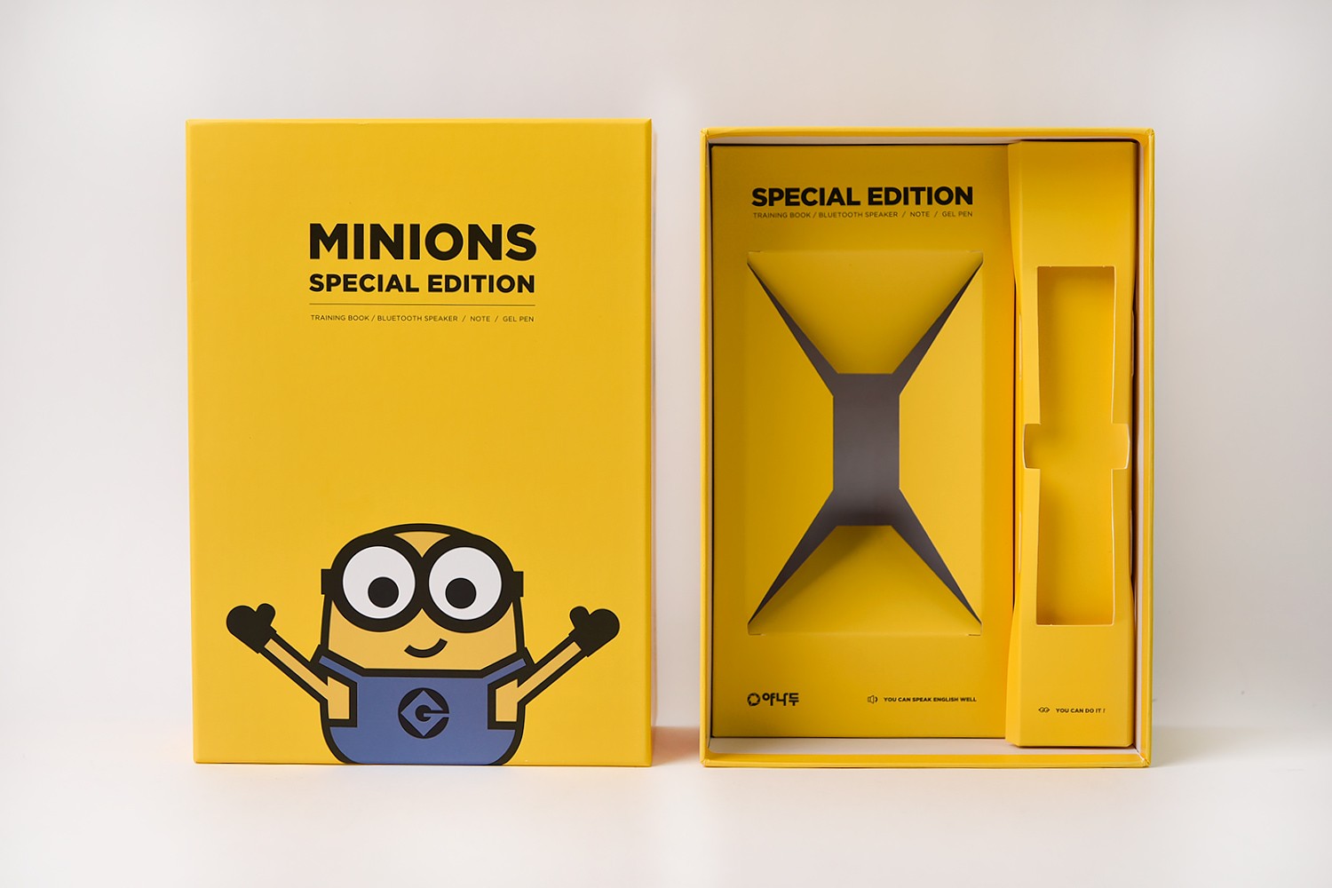 야나두X미니언즈 VIP 웰컴키트 패키지 제작하여 2