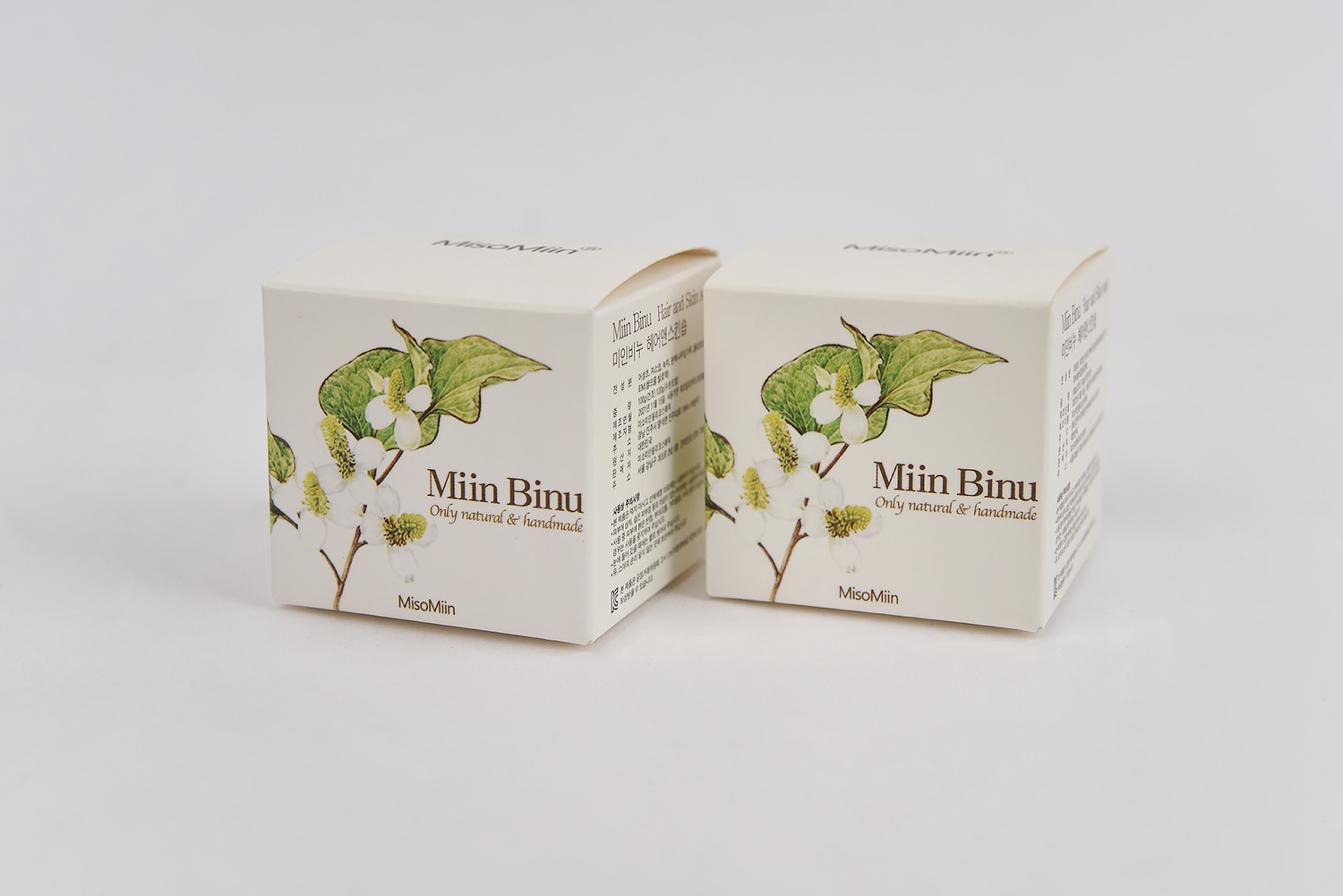 미소미인 미인비누 헤어앤스킨숍 비누 화장품 패키지 제작하여 1