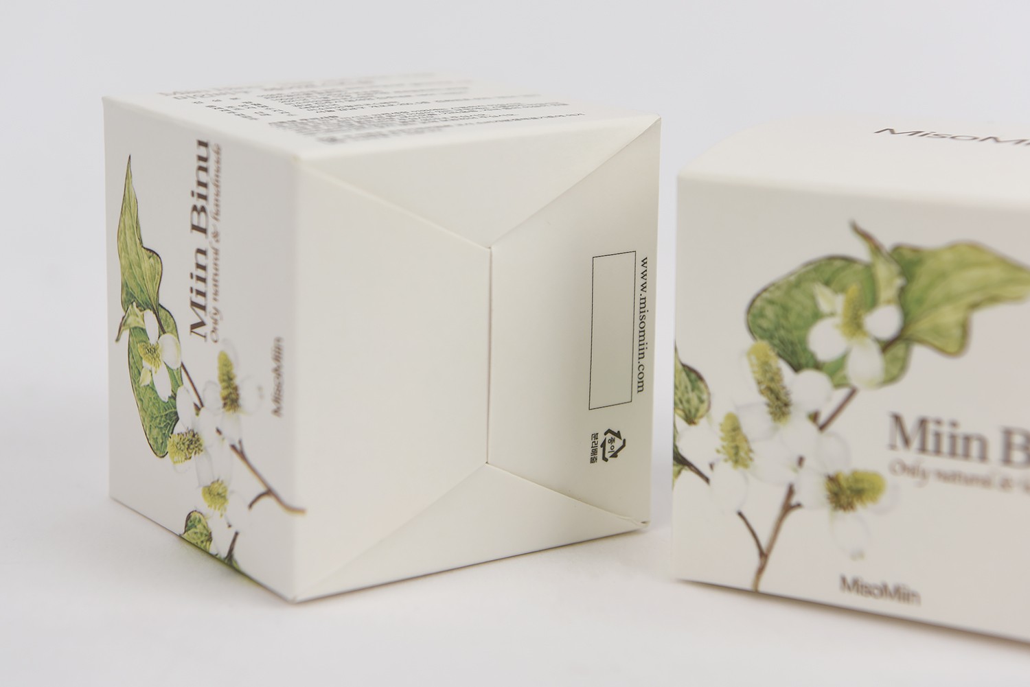 미소미인 미인비누 헤어앤스킨숍 비누 화장품 패키지 제작하여 3