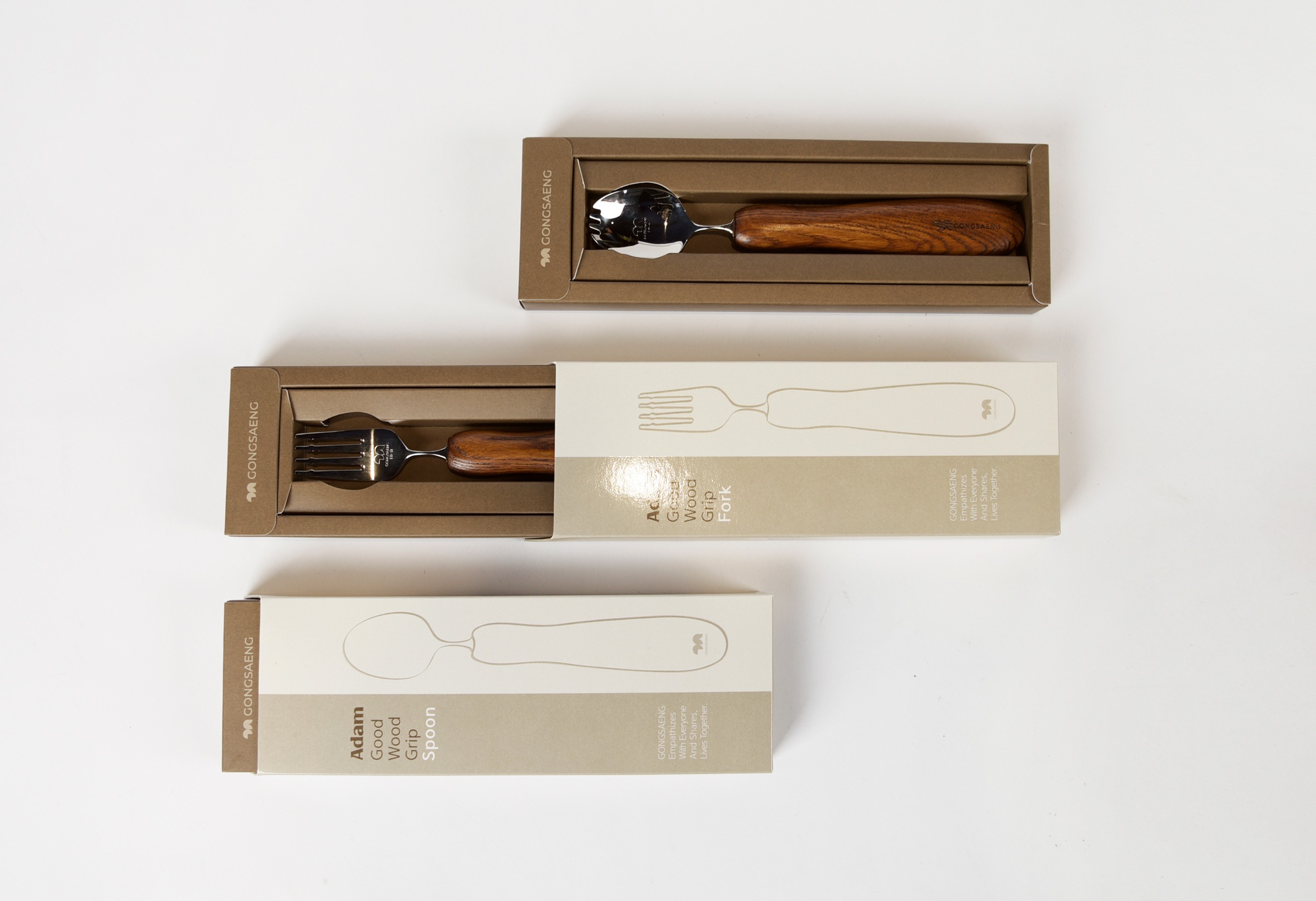 공생 식기 수저 포크 세트 주방용품 패키지 6번째