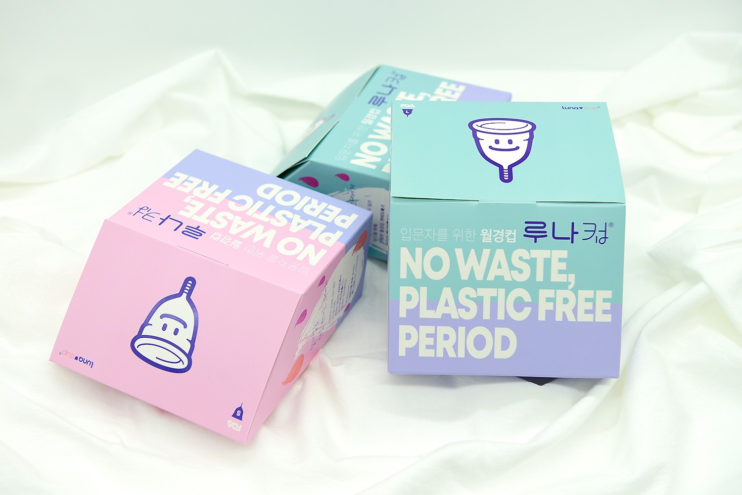 루나컵 하우스 커스텀 여성용품 여성용품 패키지 2번째