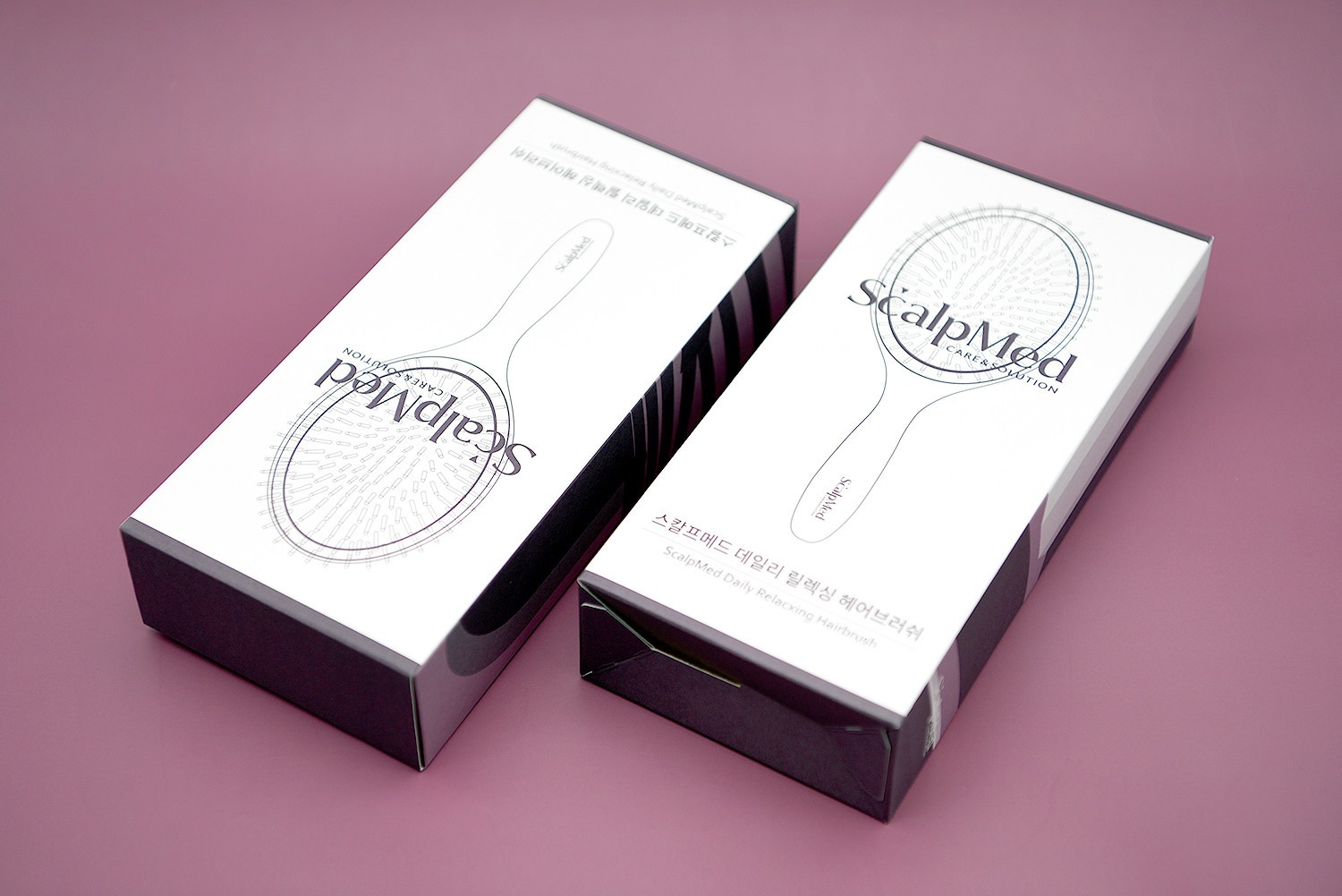 스칼프메드 릴렉싱 헤어브러쉬 패키지 제작하여 1