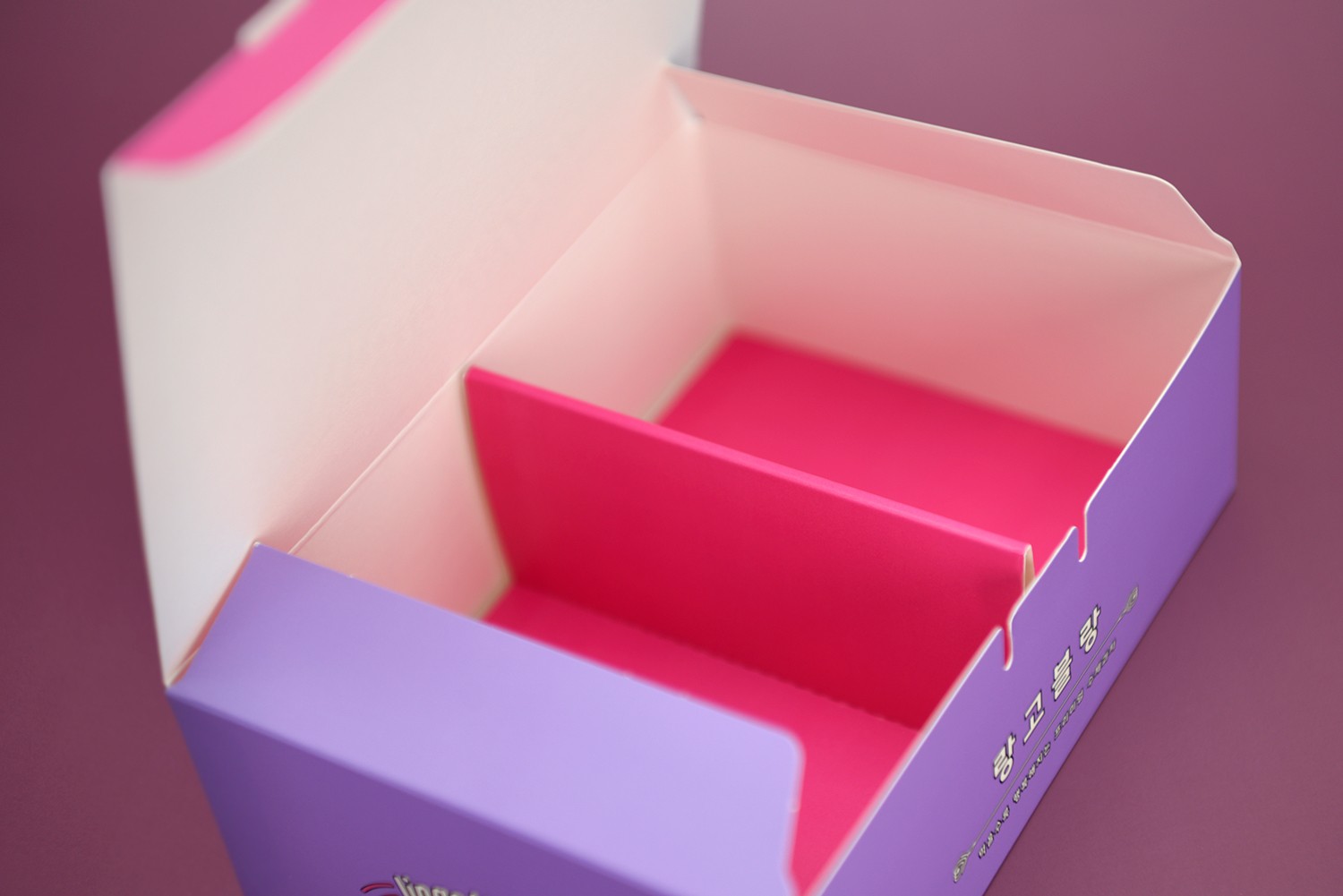 랑고블랑 식품 쿠키 패키지 제작하여 3