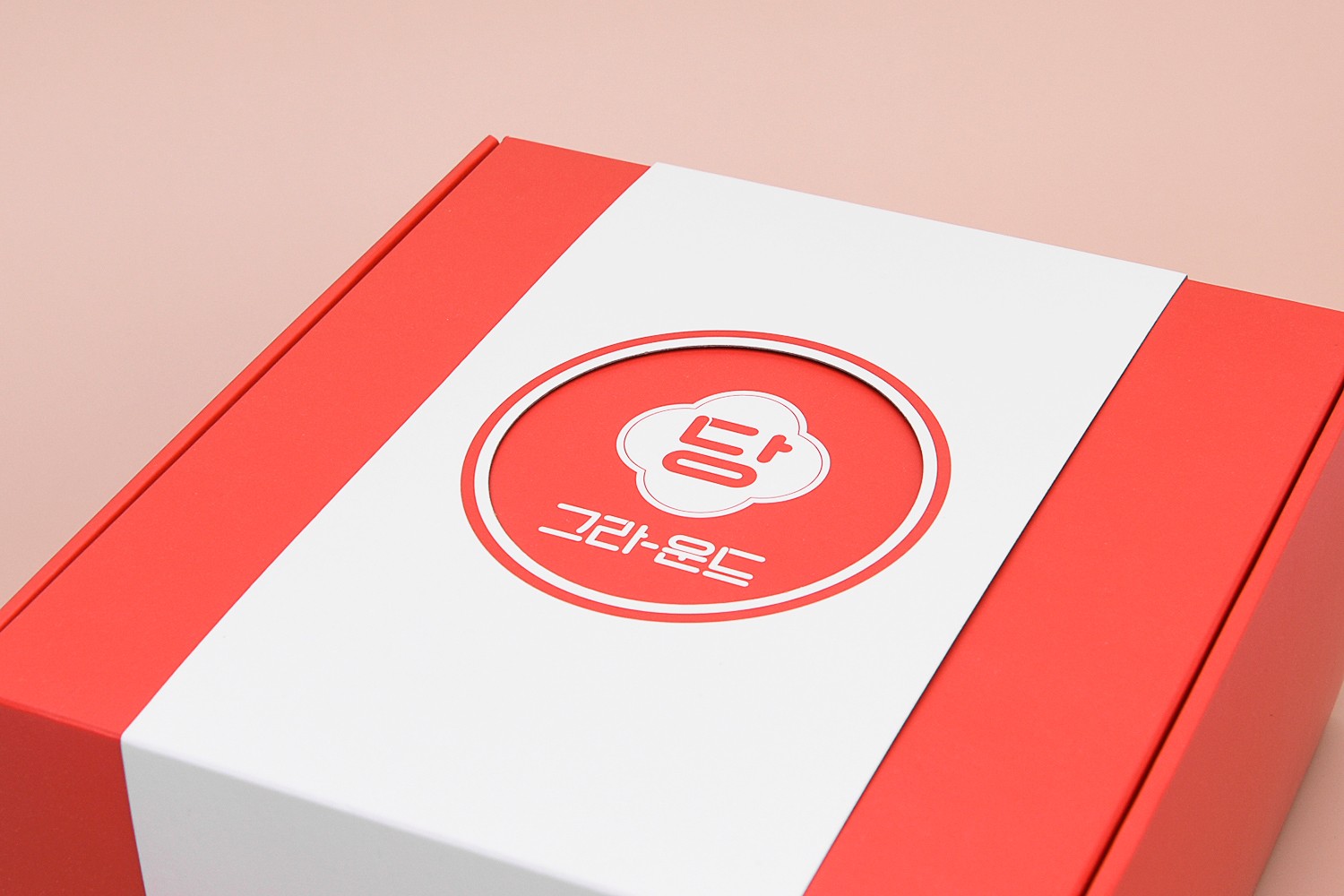 당그라운드 마카롱 베이커리 패키지 제작하여 1