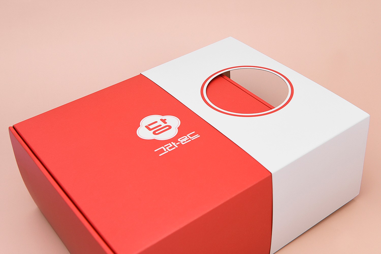 당그라운드 마카롱 베이커리 패키지 제작하여 2