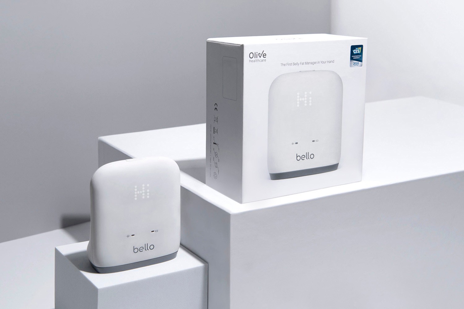 올리브헬스케어 bello 디지털 측정기 패키지 제작하여 2