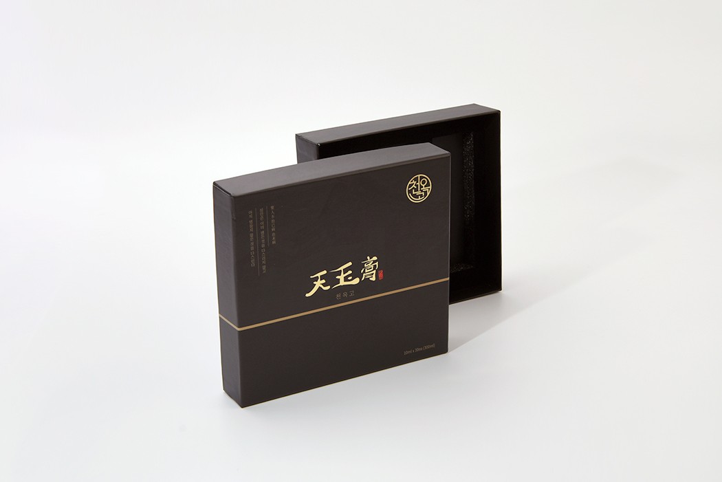 새우리한방병원 천옥고 건강기능식품 패키지 제작하여 2