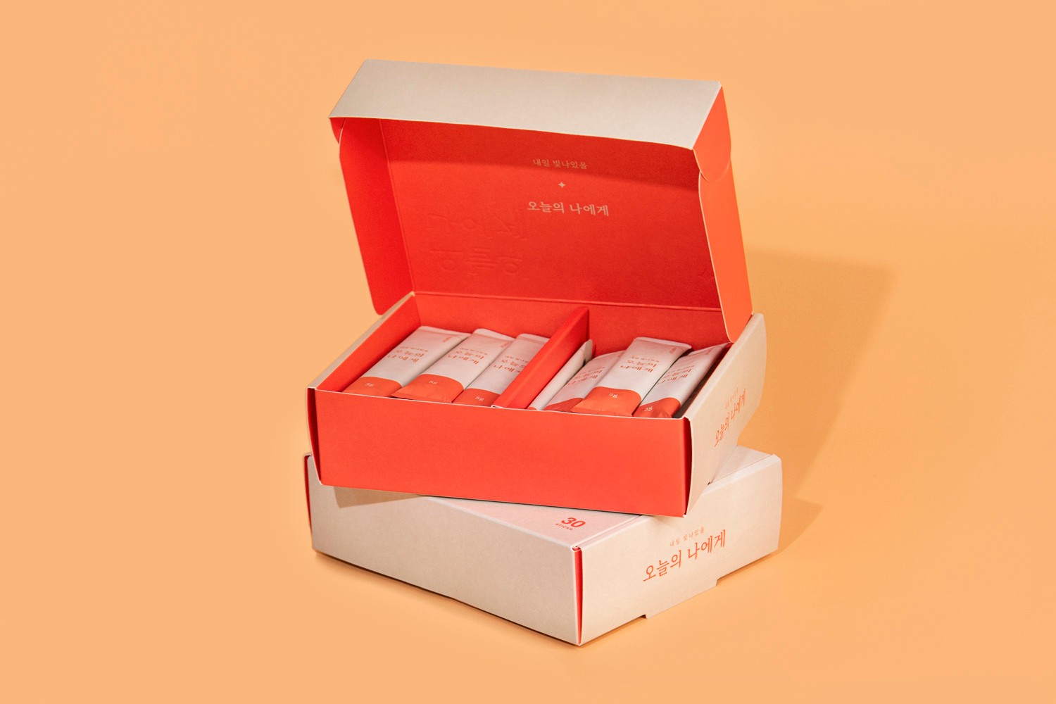 오늘의 나에게 다이어트 식품 패키지 제작하여 3