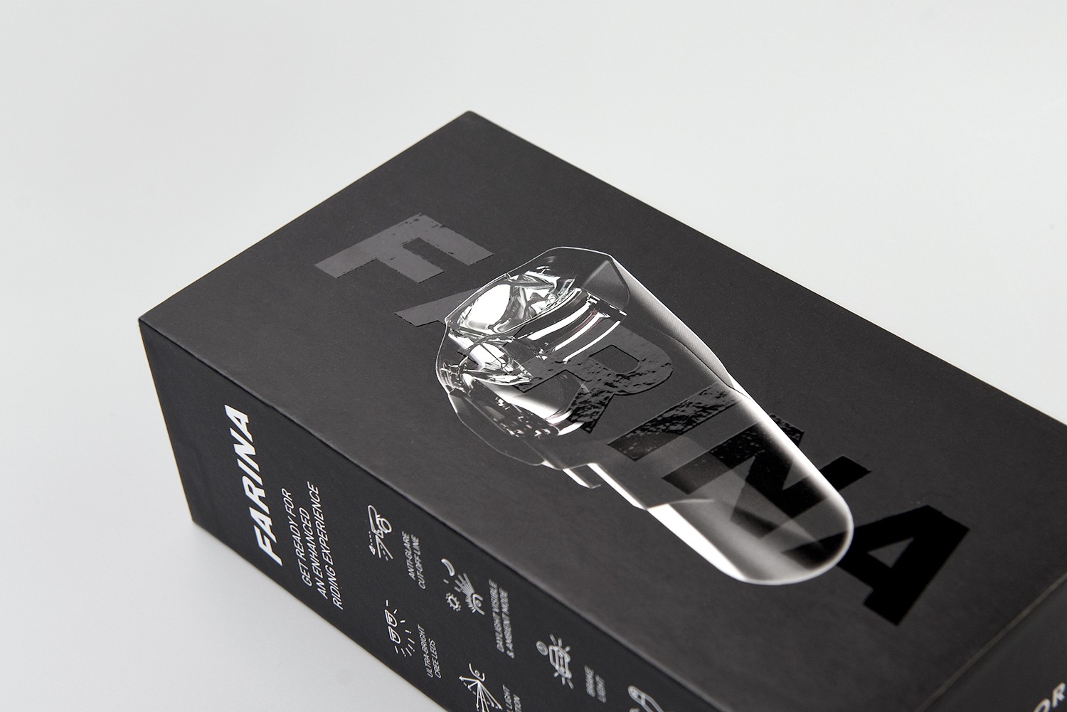 FARINA 자전거용품 자전거라이트 패키지 제작하여 1