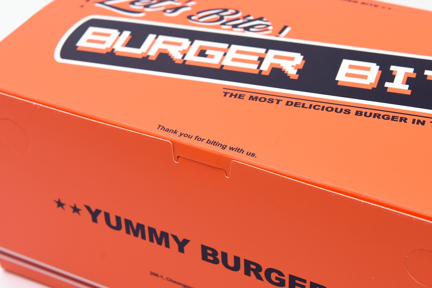 버거바이트 수제버거 식품 패키지 제작하여 3