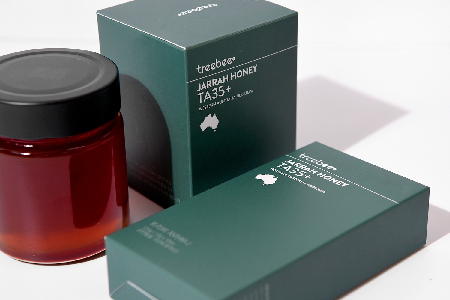 트리비 천연벌꿀 건강식품 패키지 제작하여 2