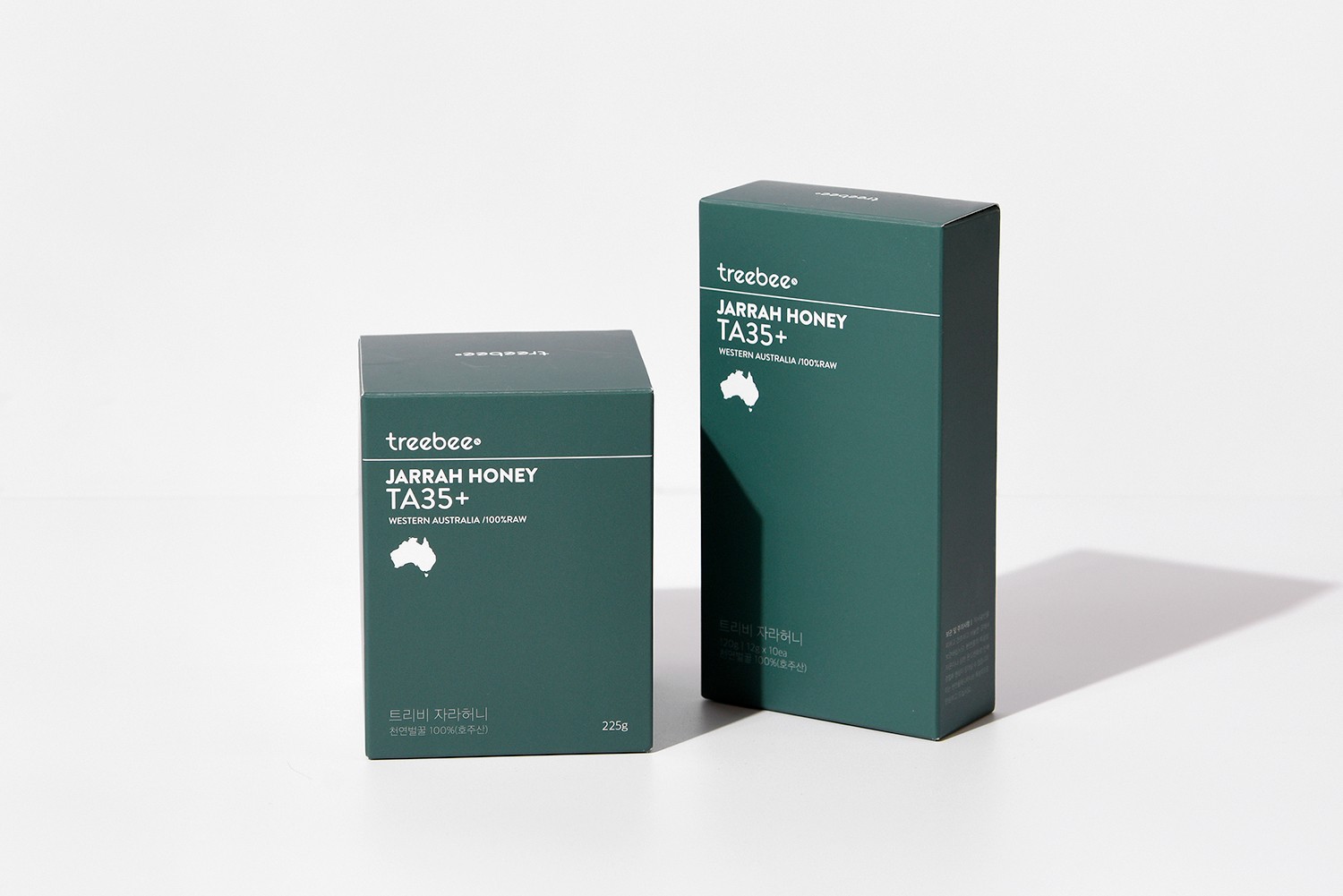 트리비 천연벌꿀 건강식품 패키지 제작하여 3