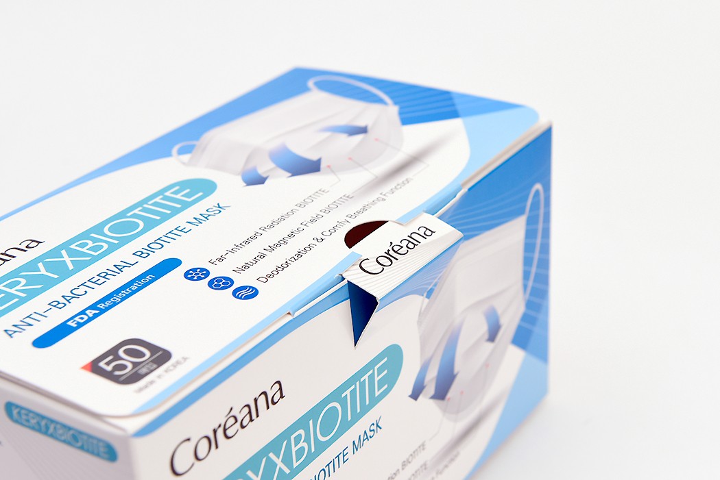 Coreana 마스크 패키지 제작하여 2
