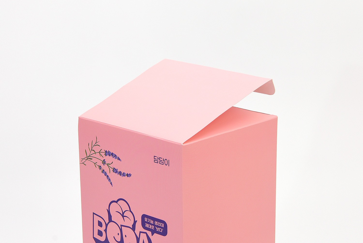 여성생활용품 패키지 제작하여 3