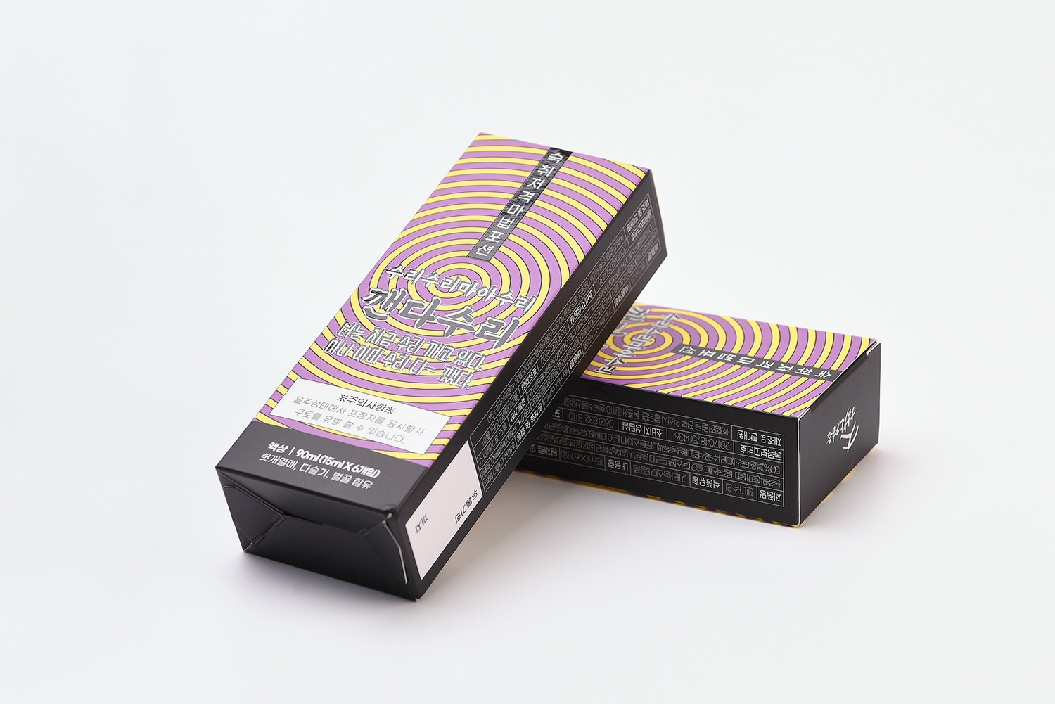 액상스틱형 숙취해소제 건강/기능성음료 패키지 제작하여 3