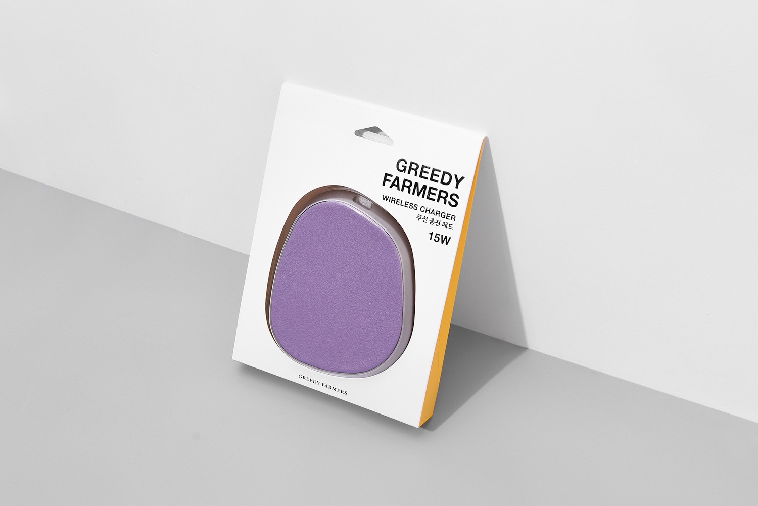 핸드폰 무선 충전패드 휴대폰충전기 패키지 제작하여 1