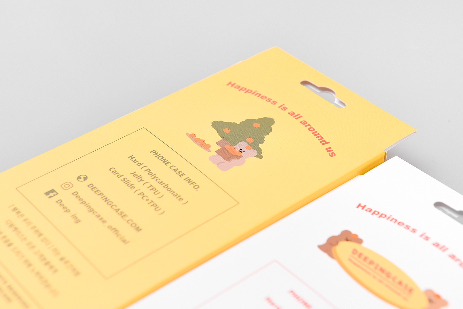 디핑케이스 핸드폰 악세서리 폰케이스 패키지 제작하여 3