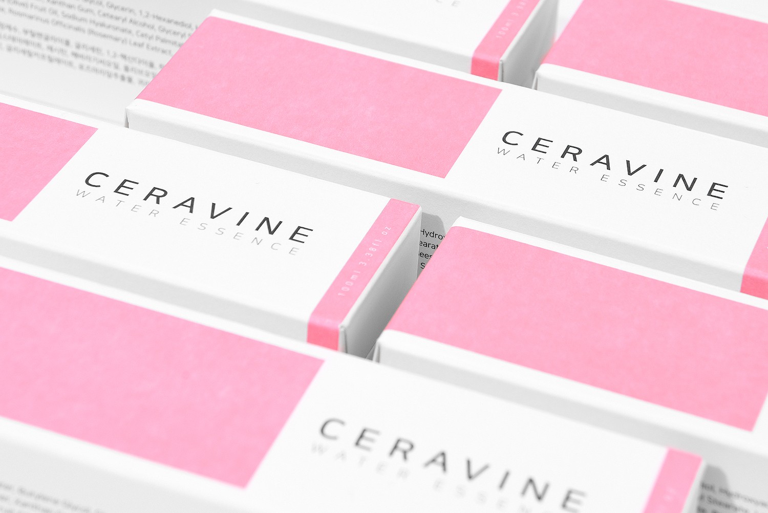 유어초이스 세라바인 에센스 화장품 패키지 제작하여 1