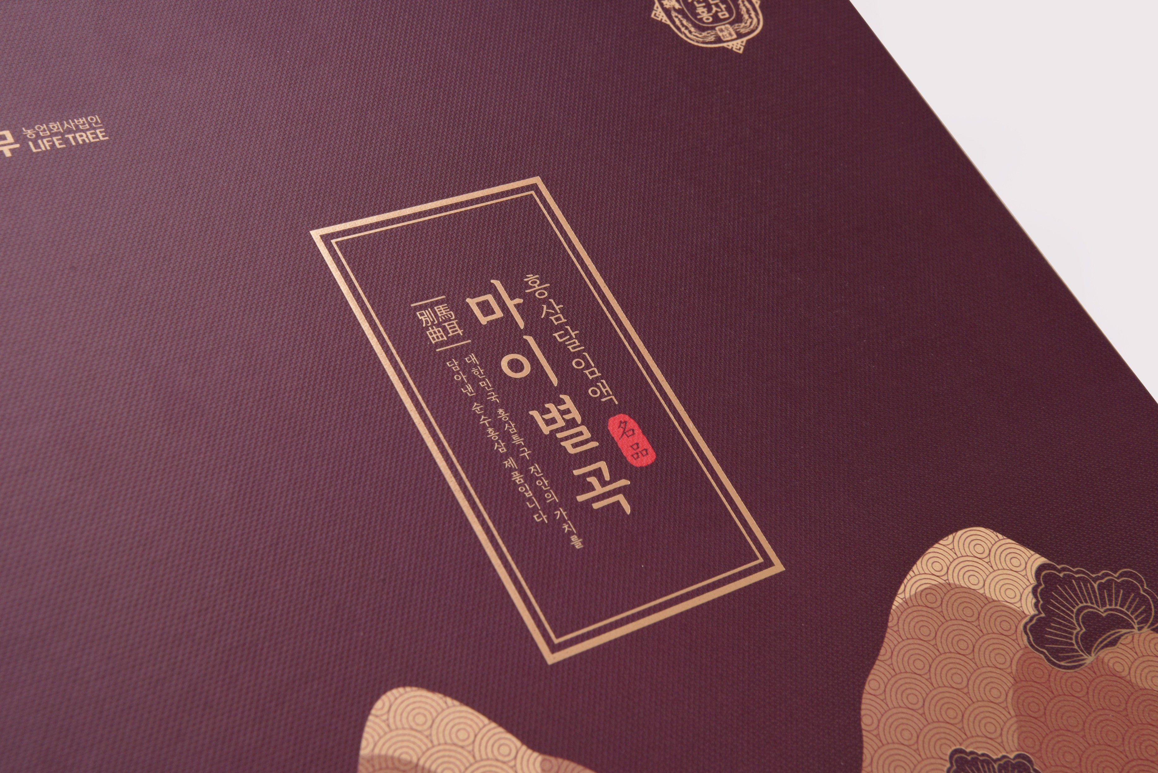 마이별곡 홍삼달임액 건강기능식품 패키지 제작하여 2