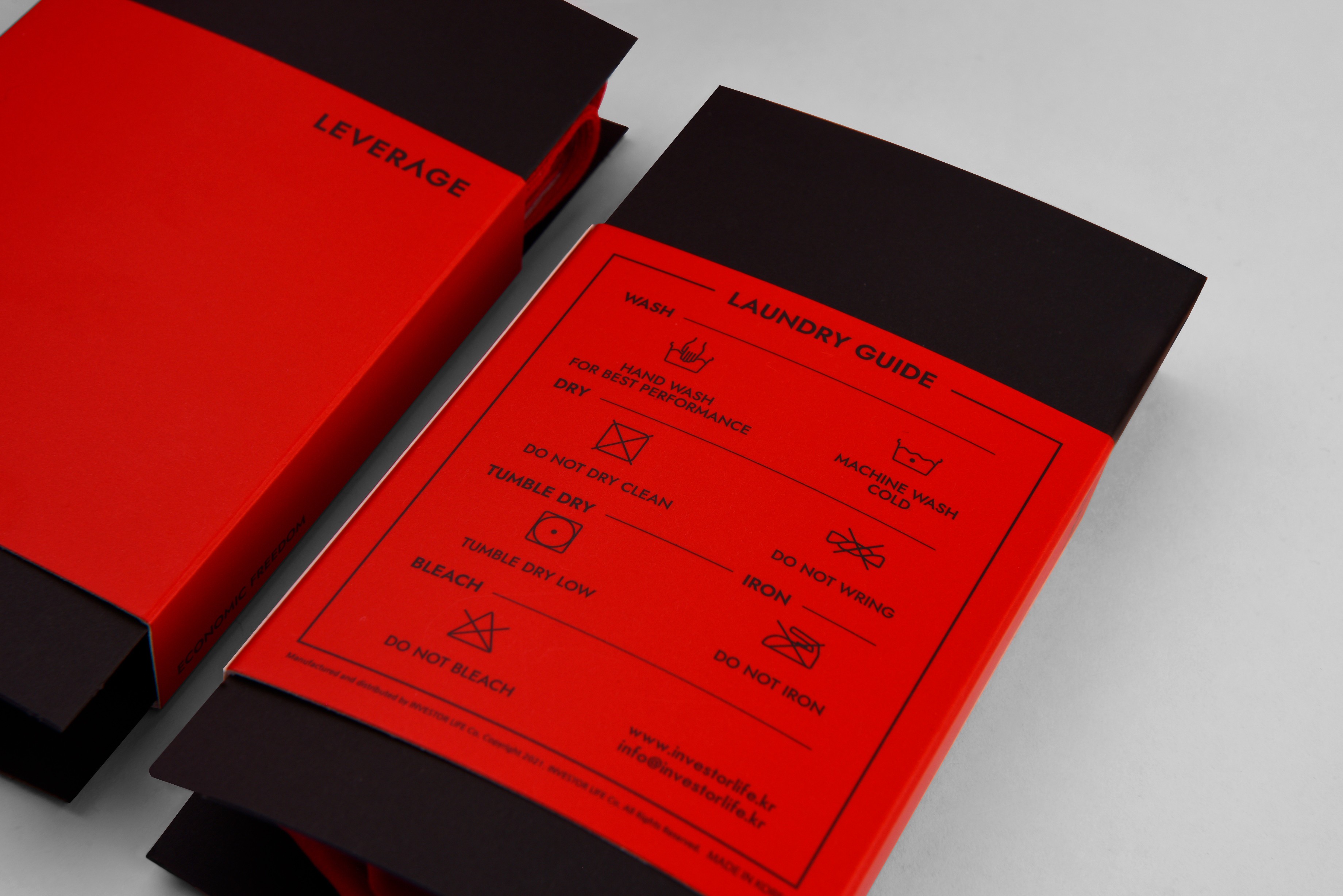 언더웨어 속옷 패션의류 패키지 제작하여 3