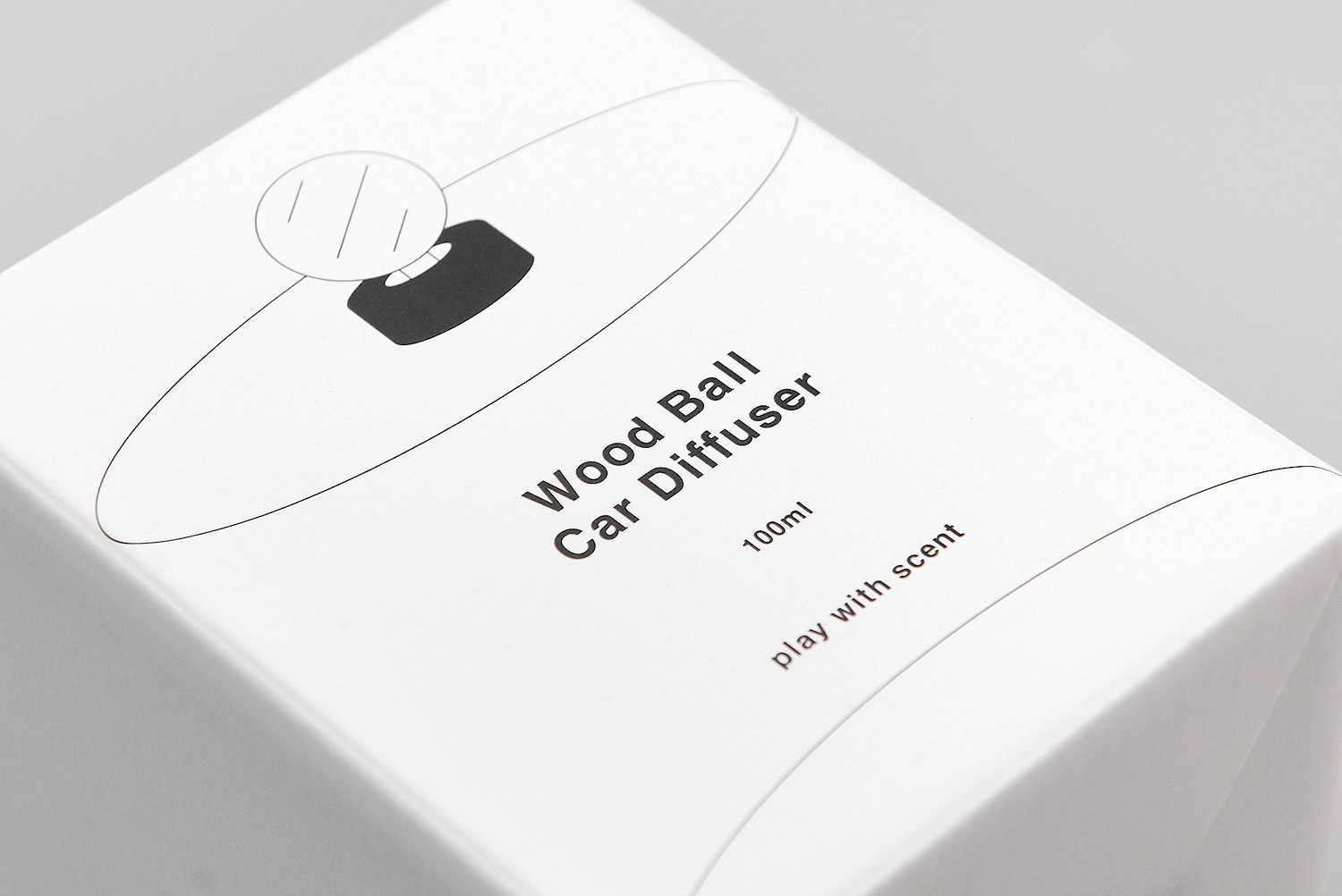 우드볼차량용 디퓨저 방향제 자동차용품 패키지 제작하여 2