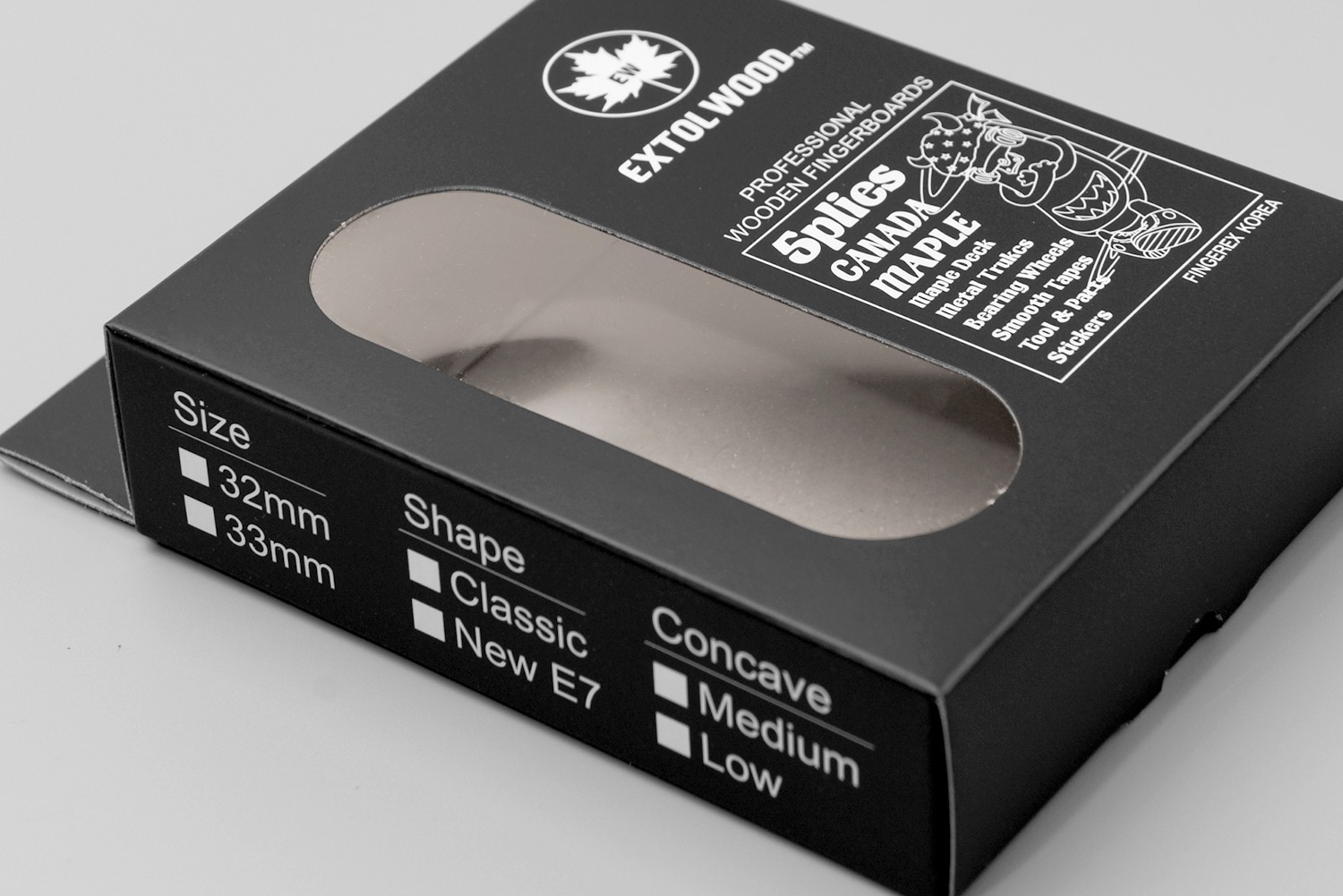 핑거보드 손가락 미니 스케이트보드 장난감 장난감 패키지 3번째