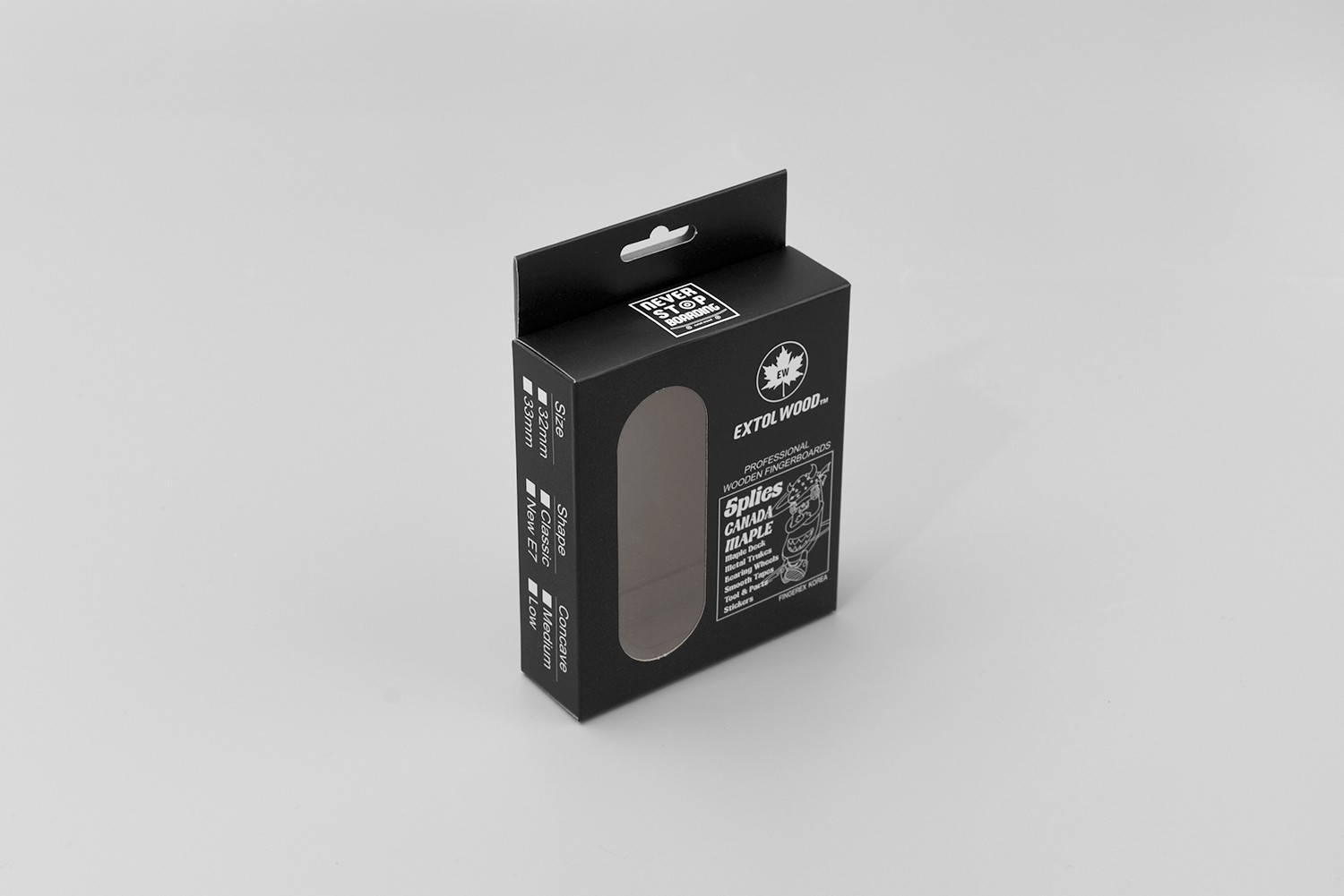 핑거보드 손가락 미니 스케이트보드 장난감 패키지 제작하여 2