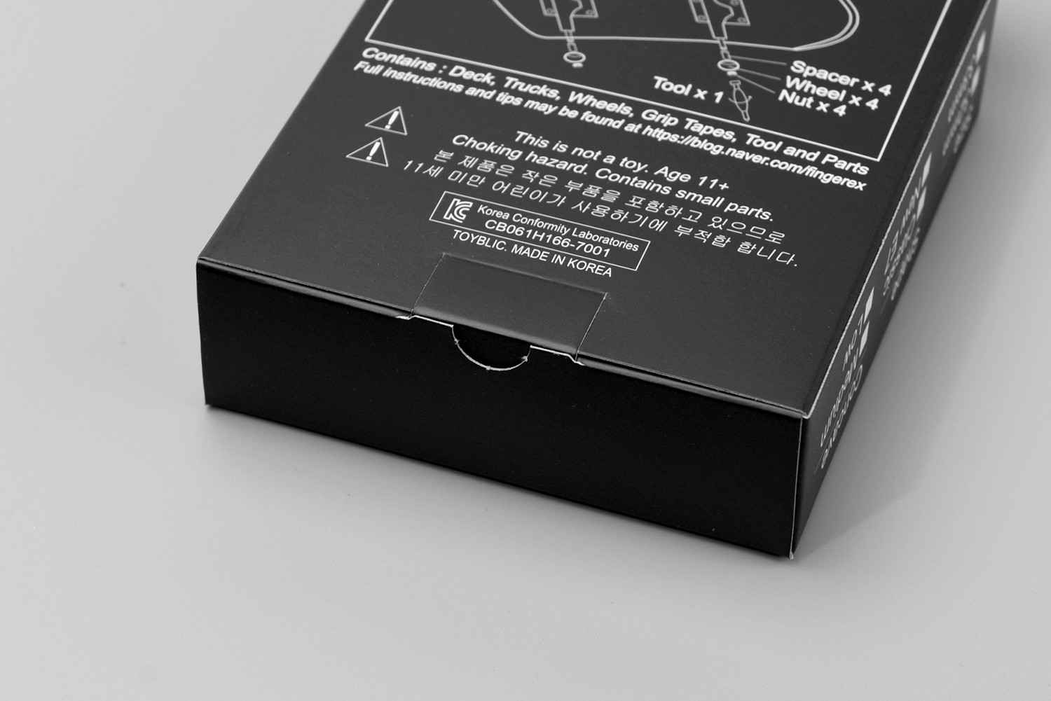 핑거보드 손가락 미니 스케이트보드 장난감 패키지 제작하여 3