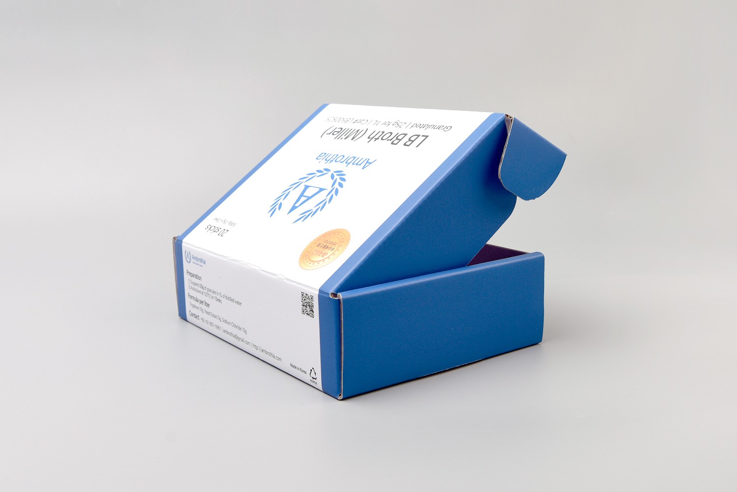 생명과학 벤처기업 배양실험 의료용품 패키지 제작하여 3