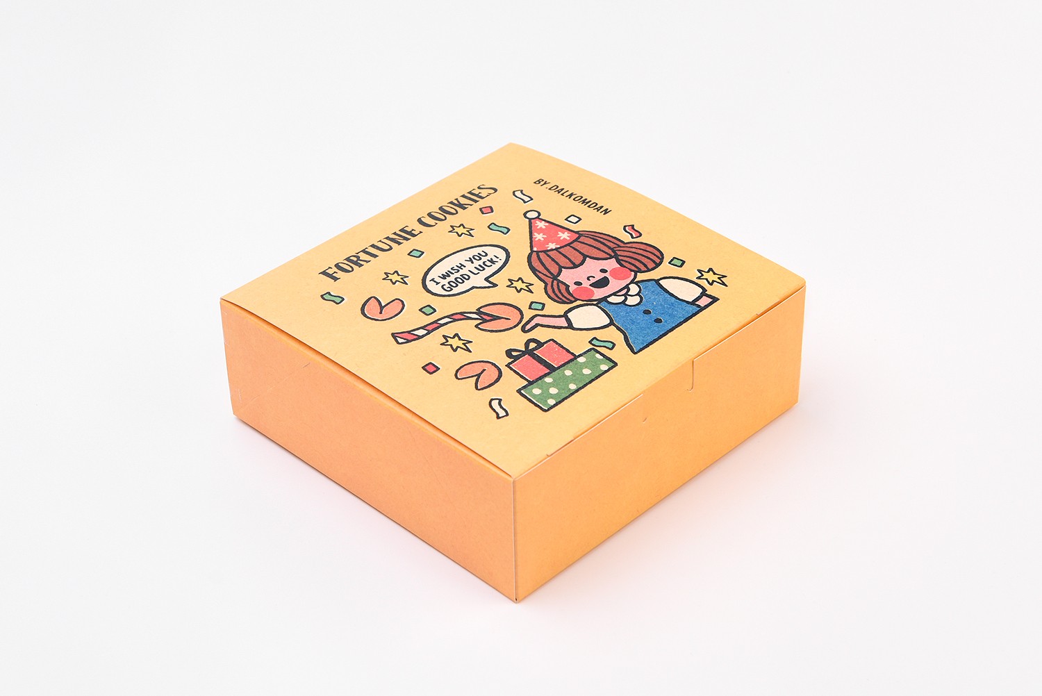 포춘쿠키 디저트 선물세트 베이커리 식품 패키지 제작하여 3