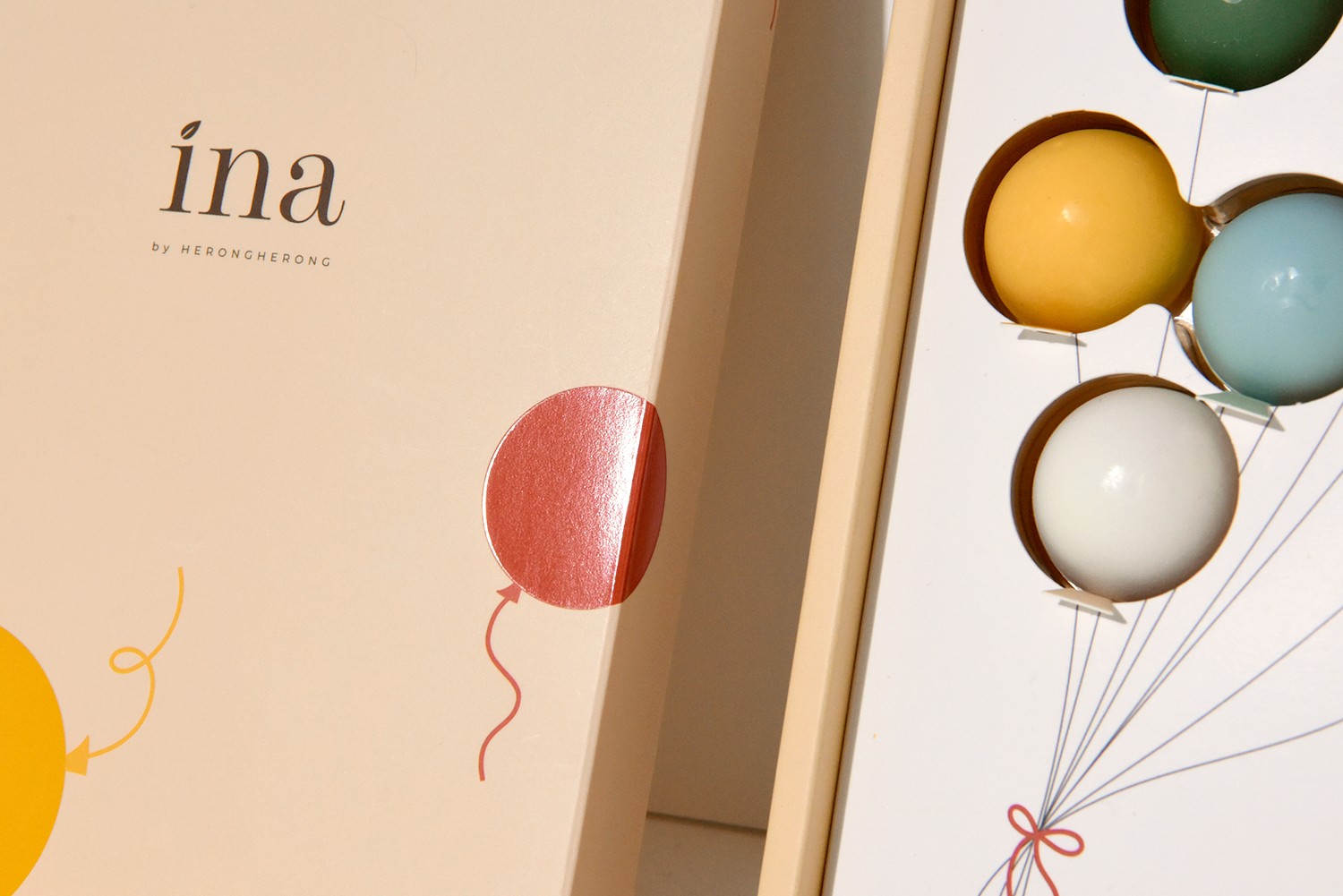 INA 이나쇼콜라 디저트 풍선9구 초콜릿 식품 디저트 패키지 2번째